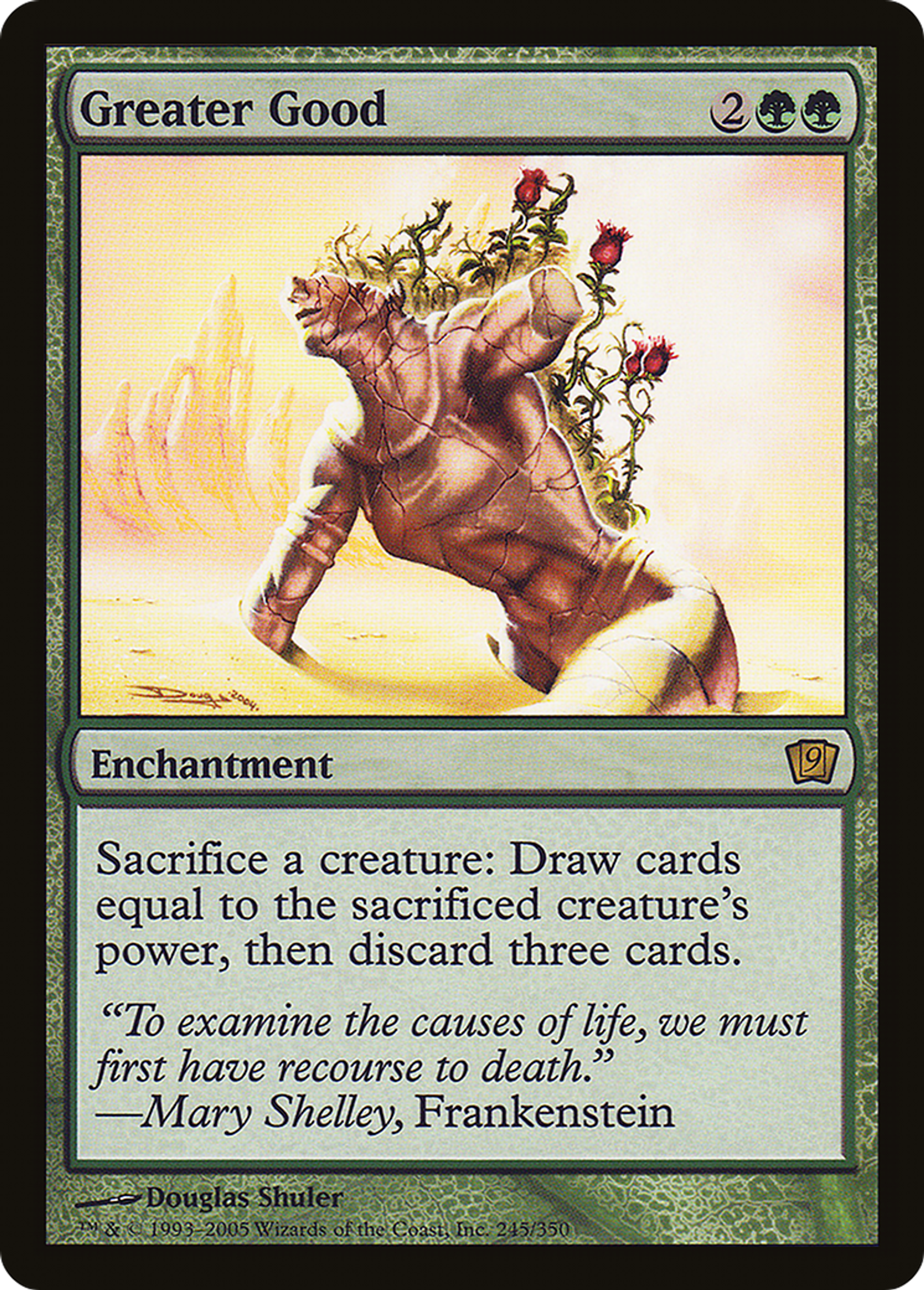Pour le plus grand bien — Ninth Edition — Magic: The Gathering