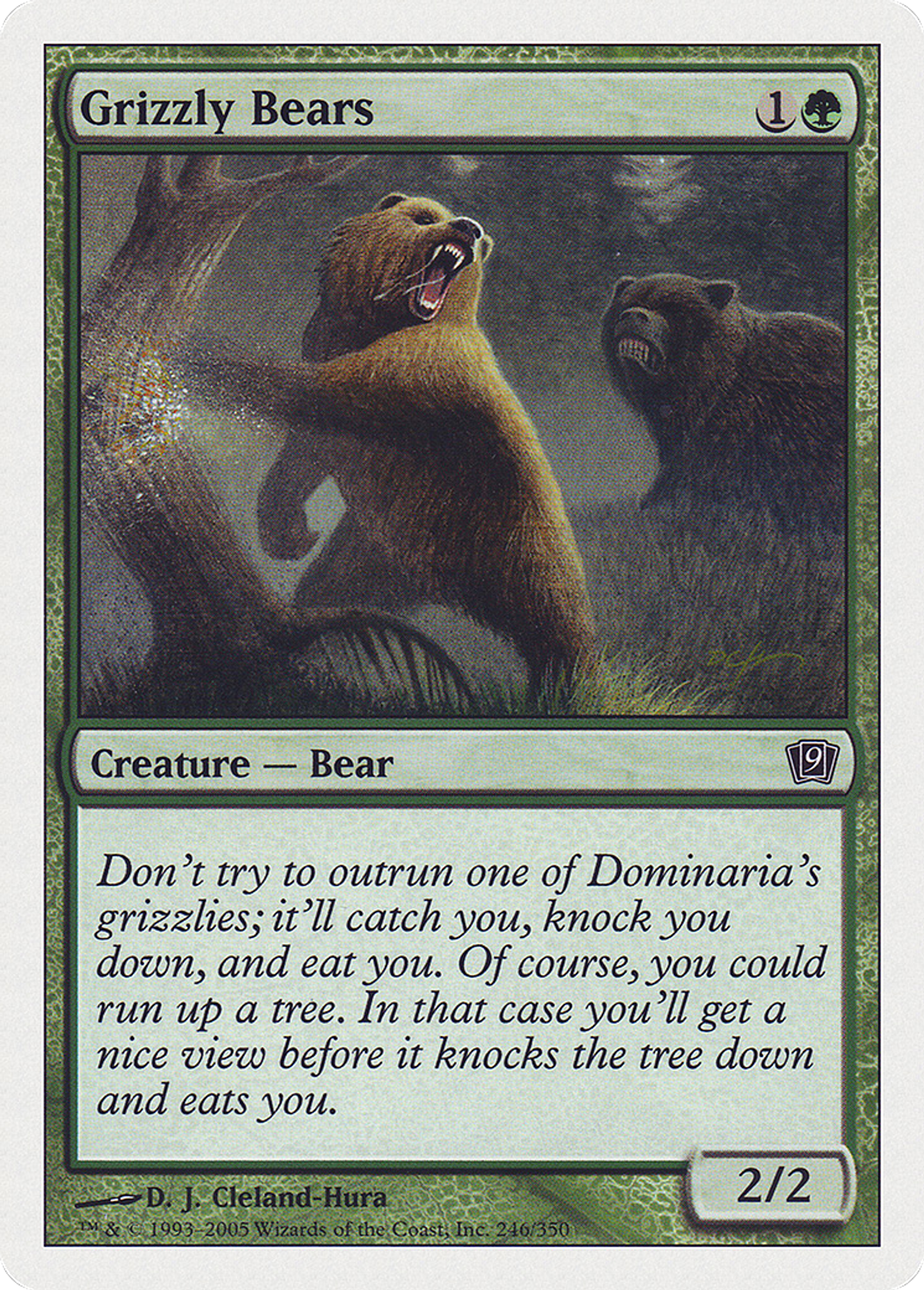 Grizzlis — Ninth Edition — Magic: The Gathering