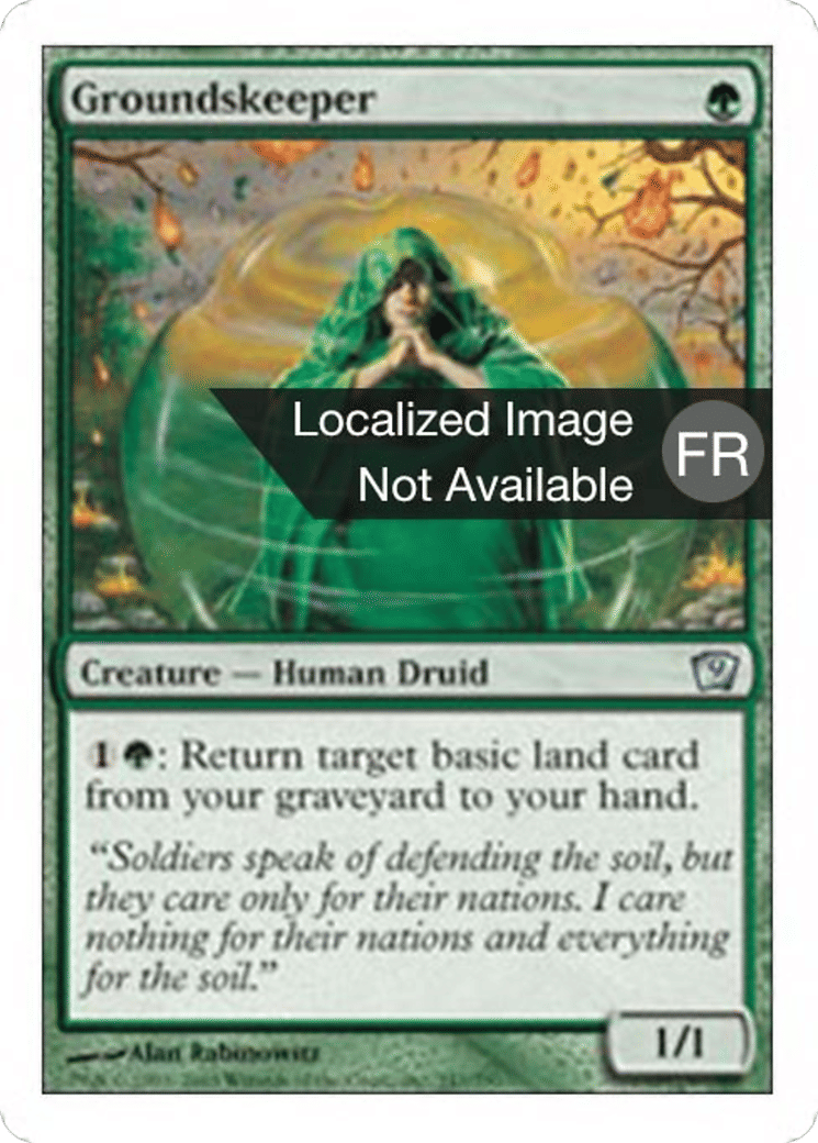 Gardien des terres — Ninth Edition — Magic: The Gathering