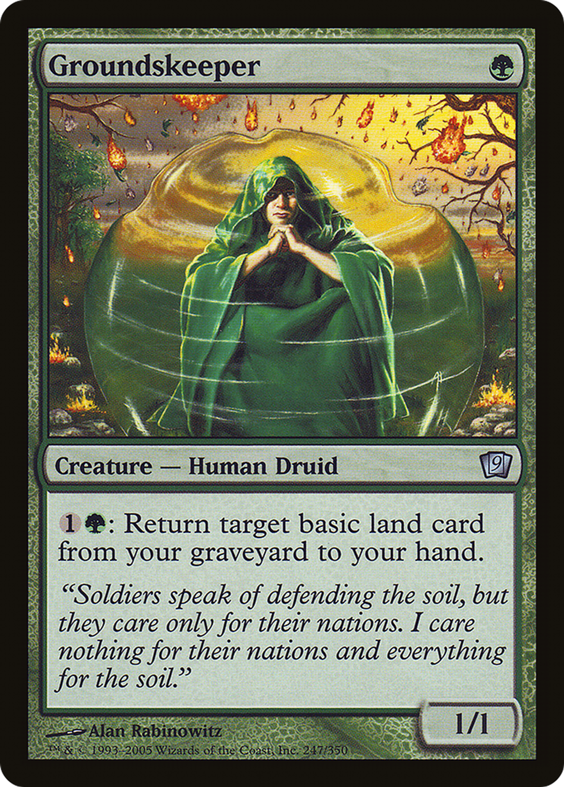 Gardien des terres — Ninth Edition — Magic: The Gathering