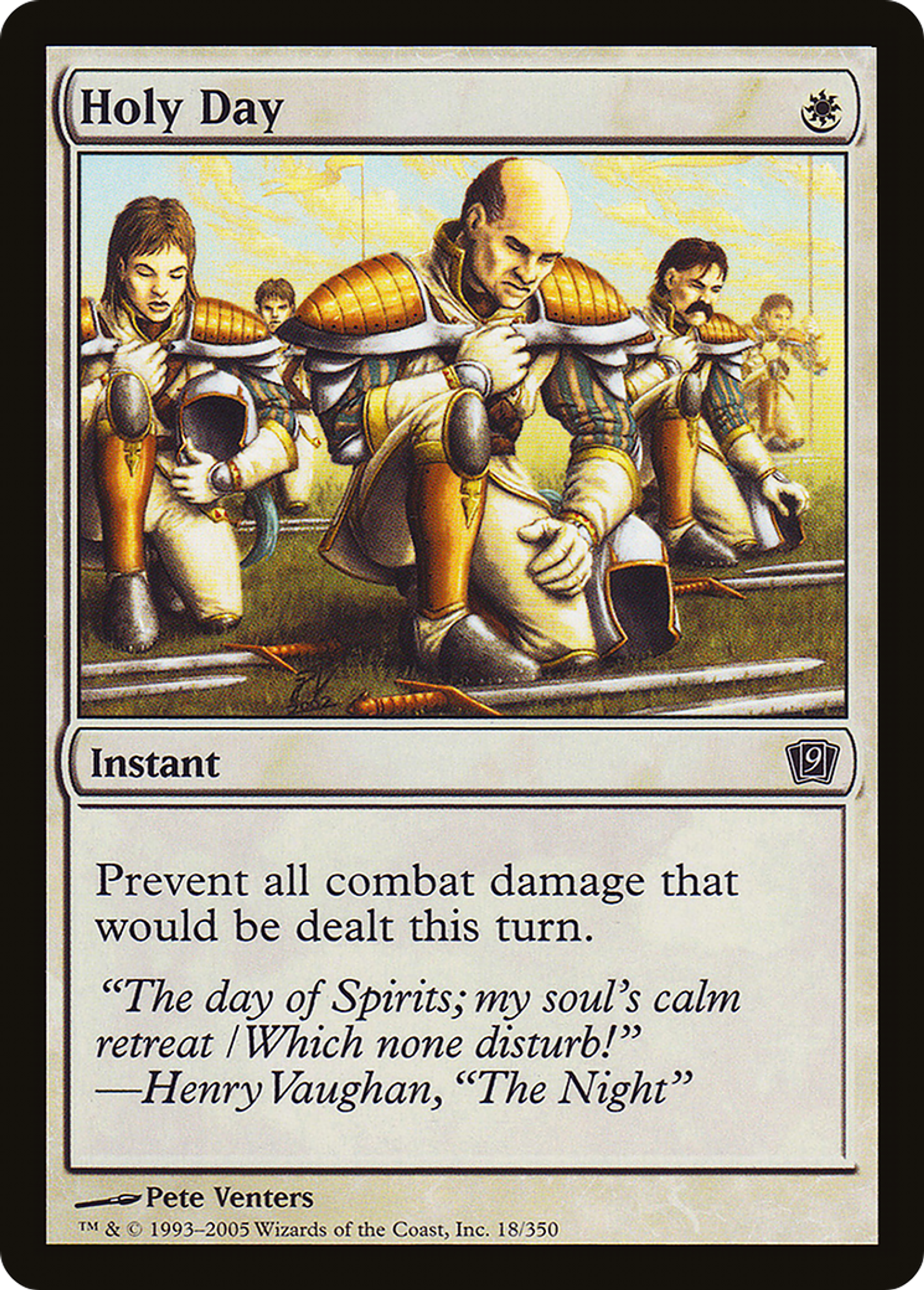 Jour saint — Ninth Edition — Magic: The Gathering