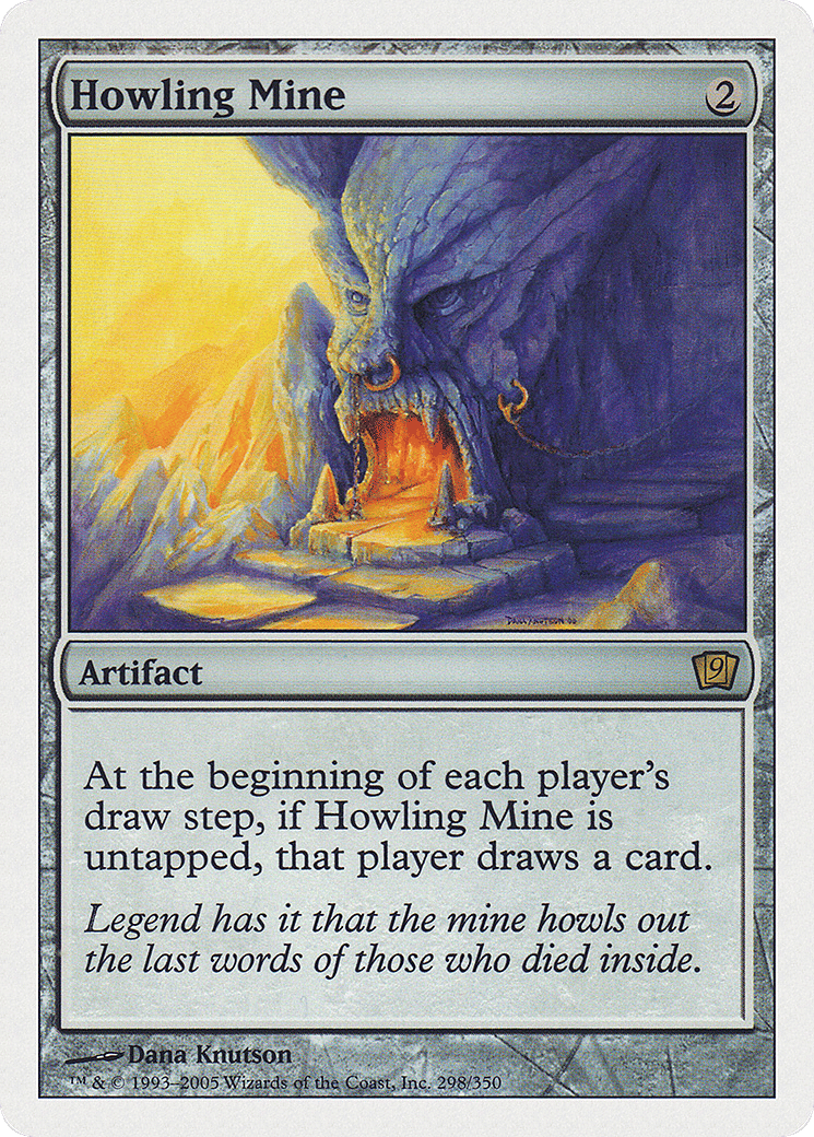 Howling Mine — Ninth Edition — Magic: The Gathering