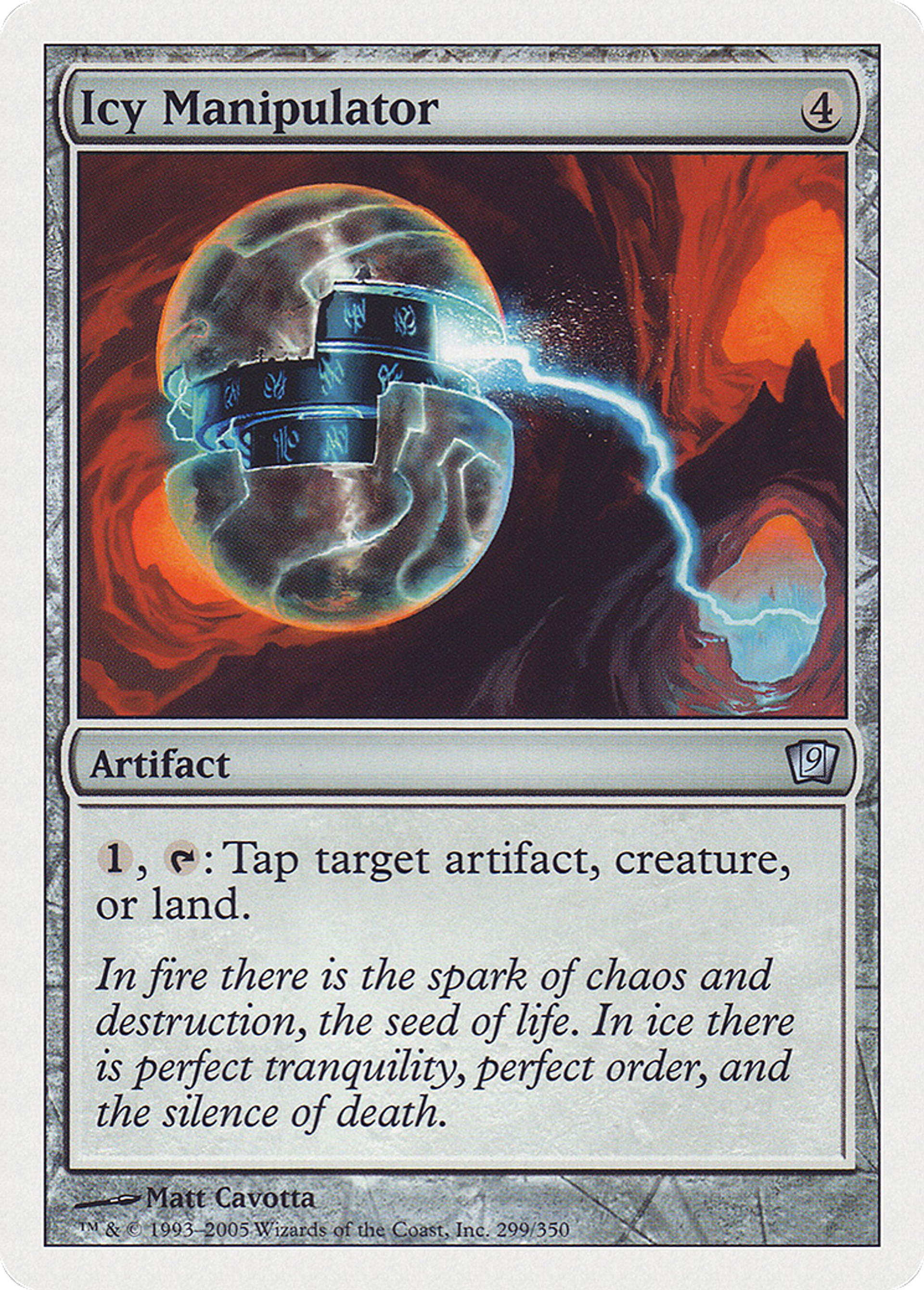 Manipulateur glacial — Ninth Edition — Magic: The Gathering