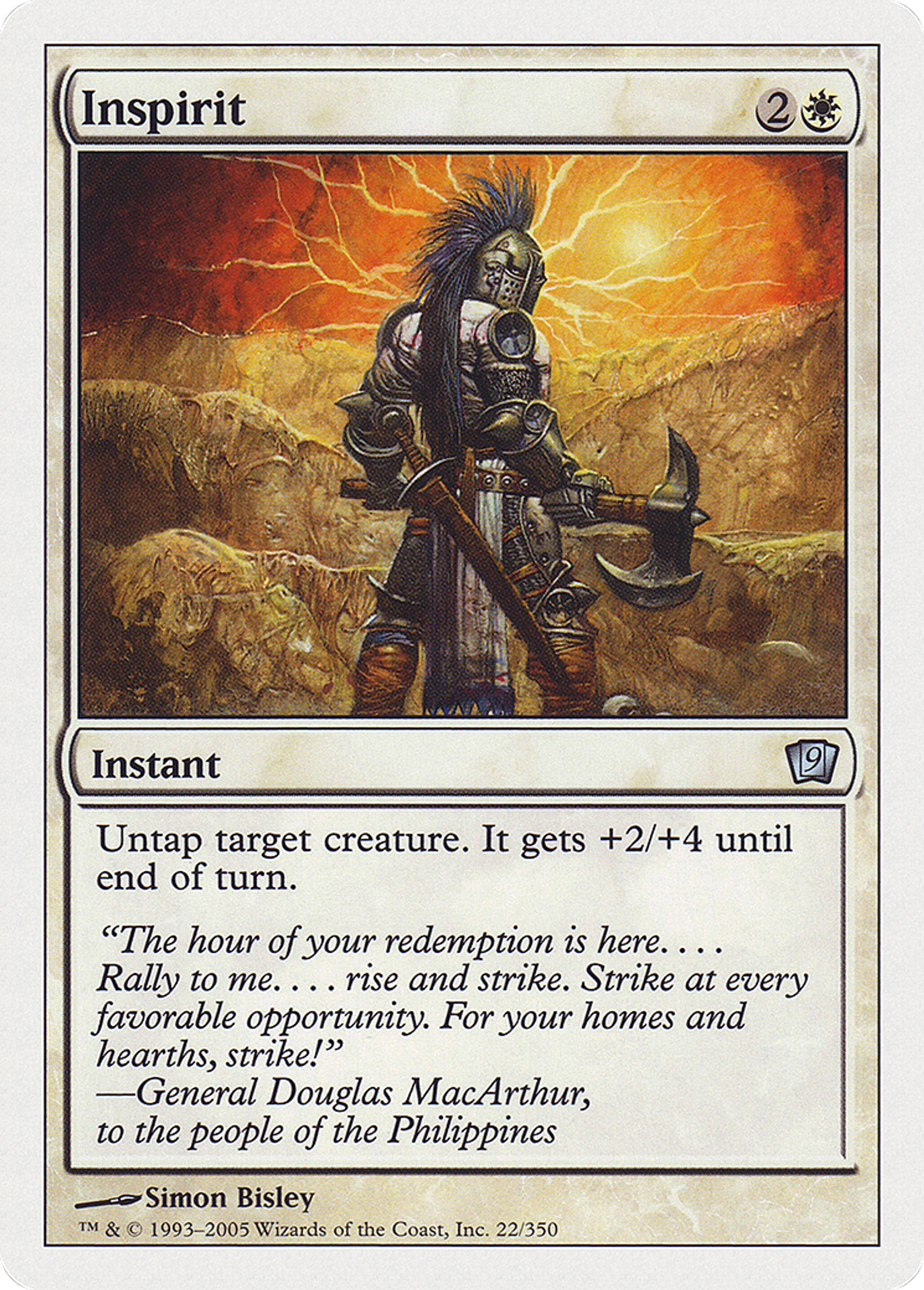 Exhortation — Ninth Edition — Magic: The Gathering