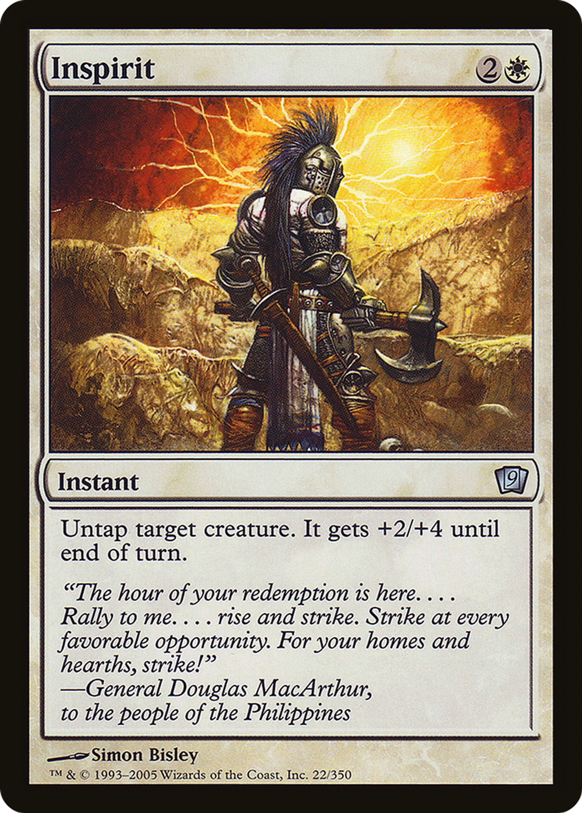 Exhortation — Ninth Edition — Magic: The Gathering