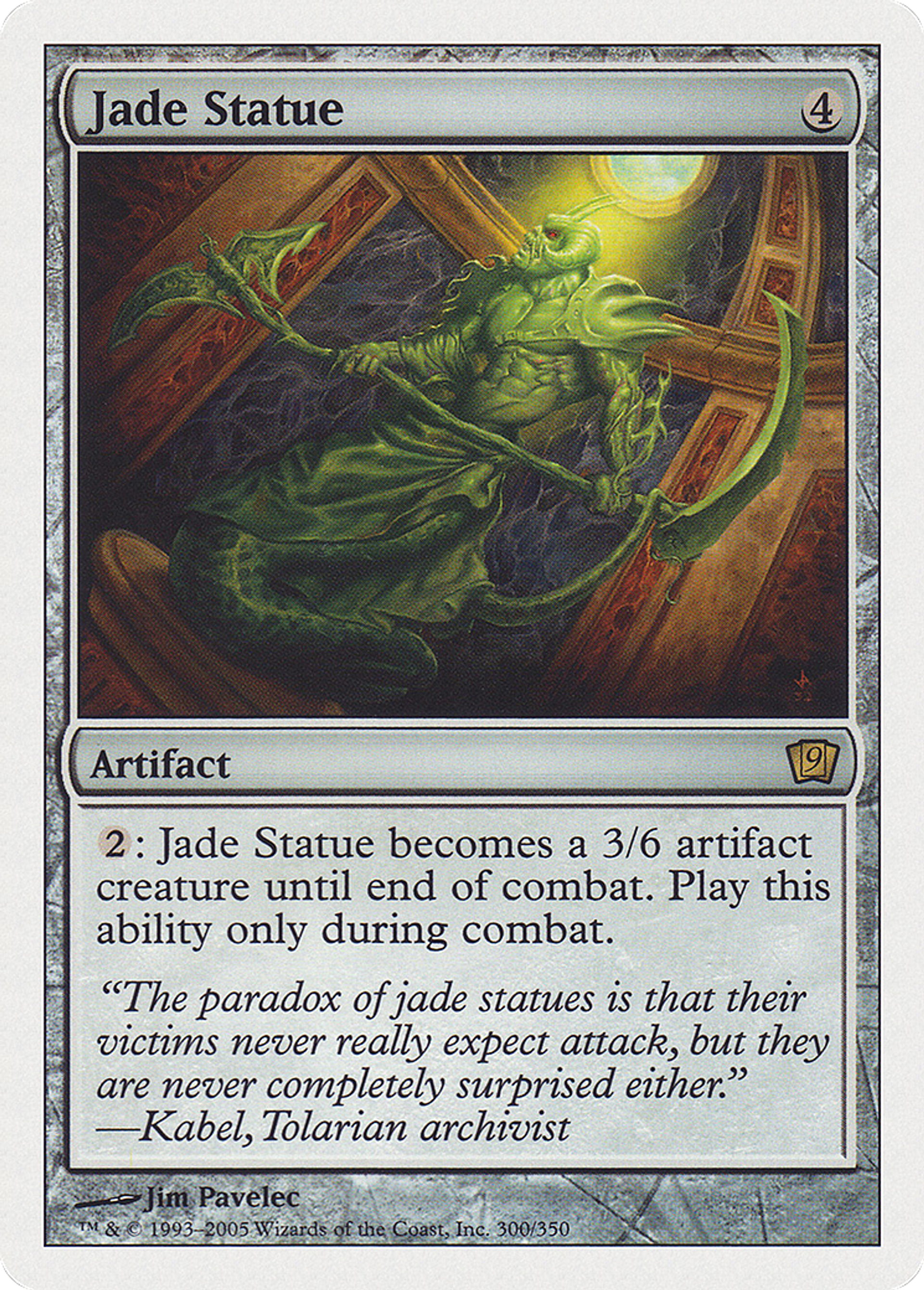 Statue de jade — Ninth Edition — Magic: The Gathering