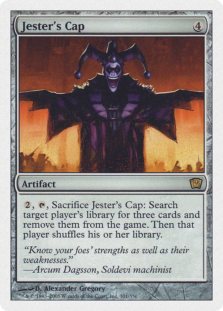 Jester's Cap — Ninth Edition — Magic: The Gathering