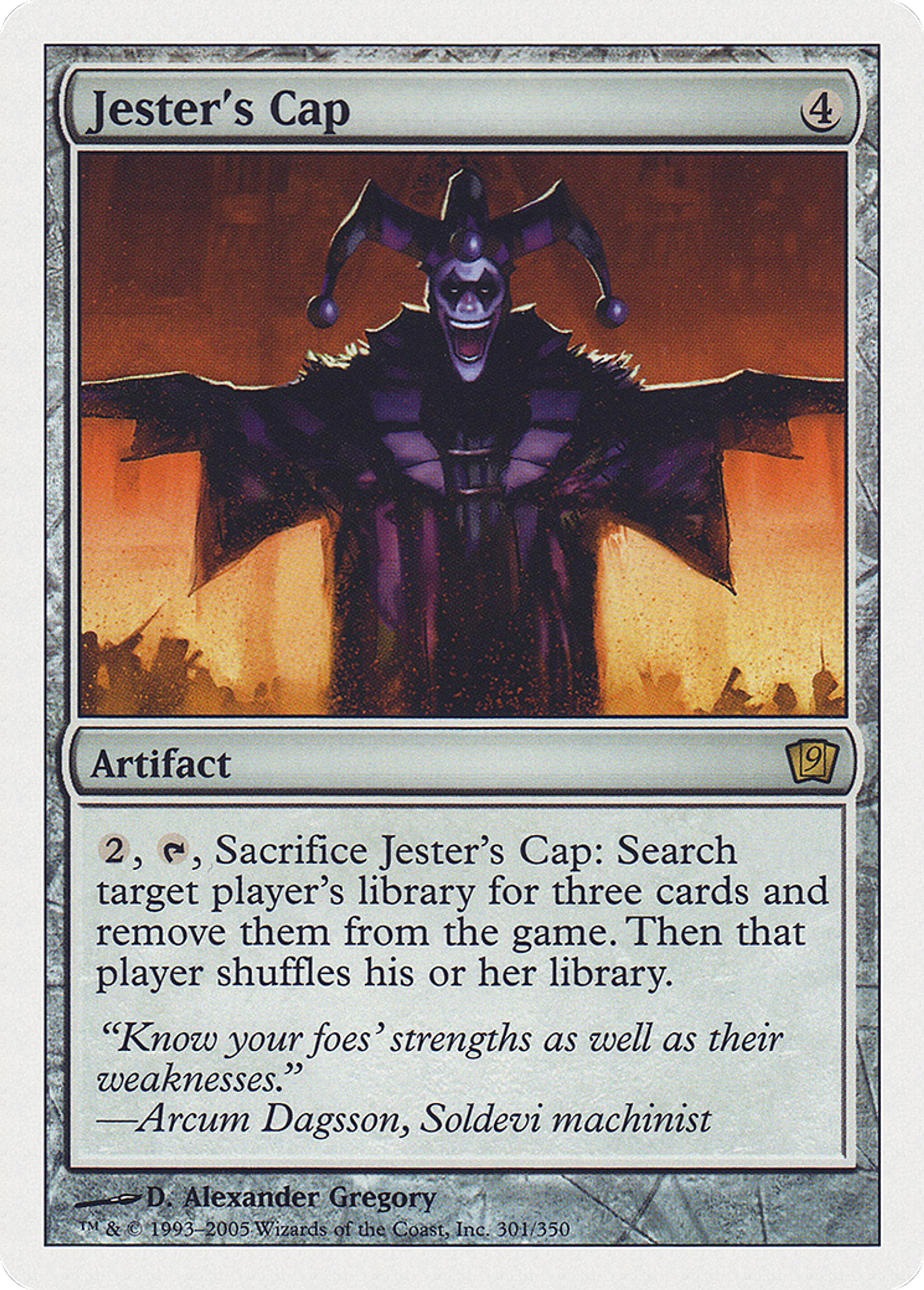 Bonnet du bouffon — Ninth Edition — Magic: The Gathering