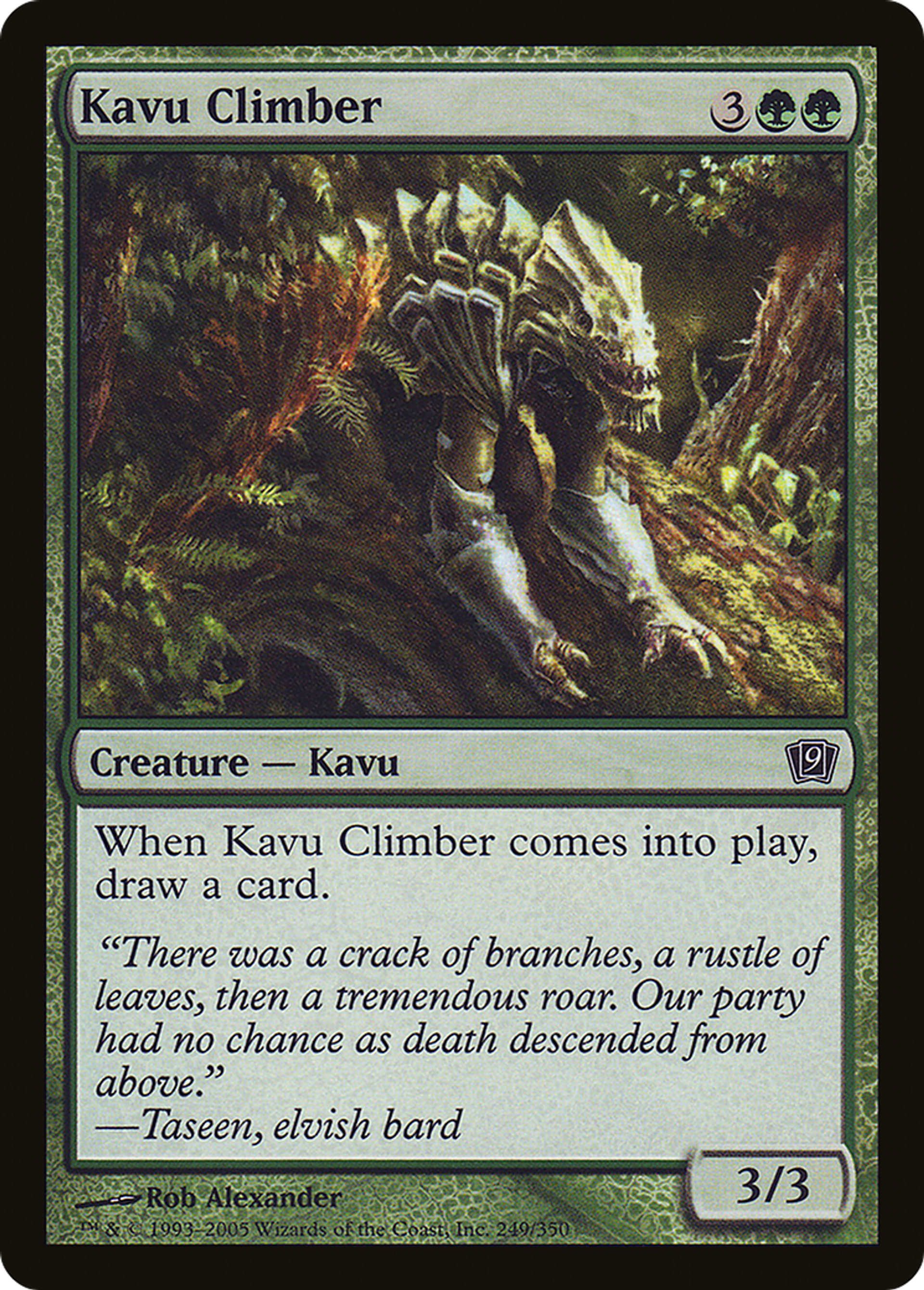 Kavru grimpeur — Ninth Edition — Magic: The Gathering