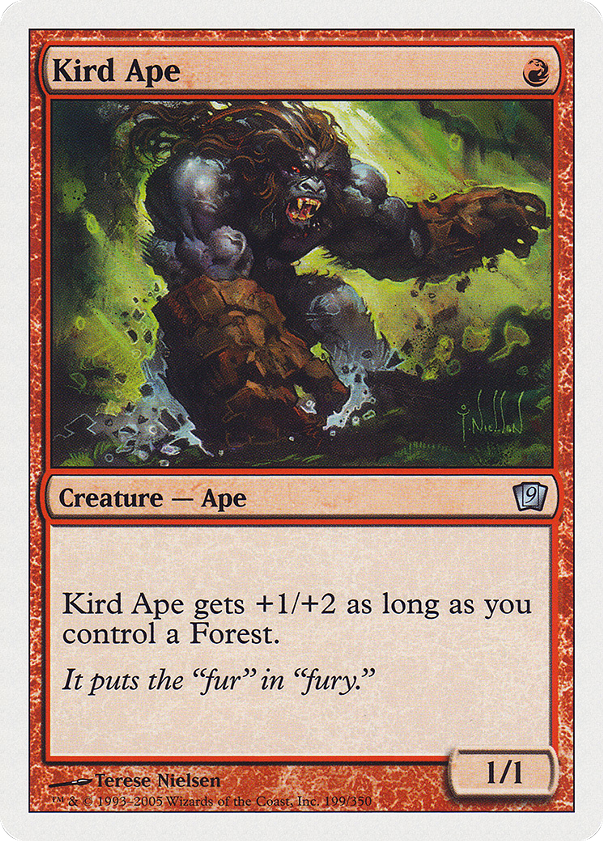 Gorille beringeï — Ninth Edition — Magic: The Gathering