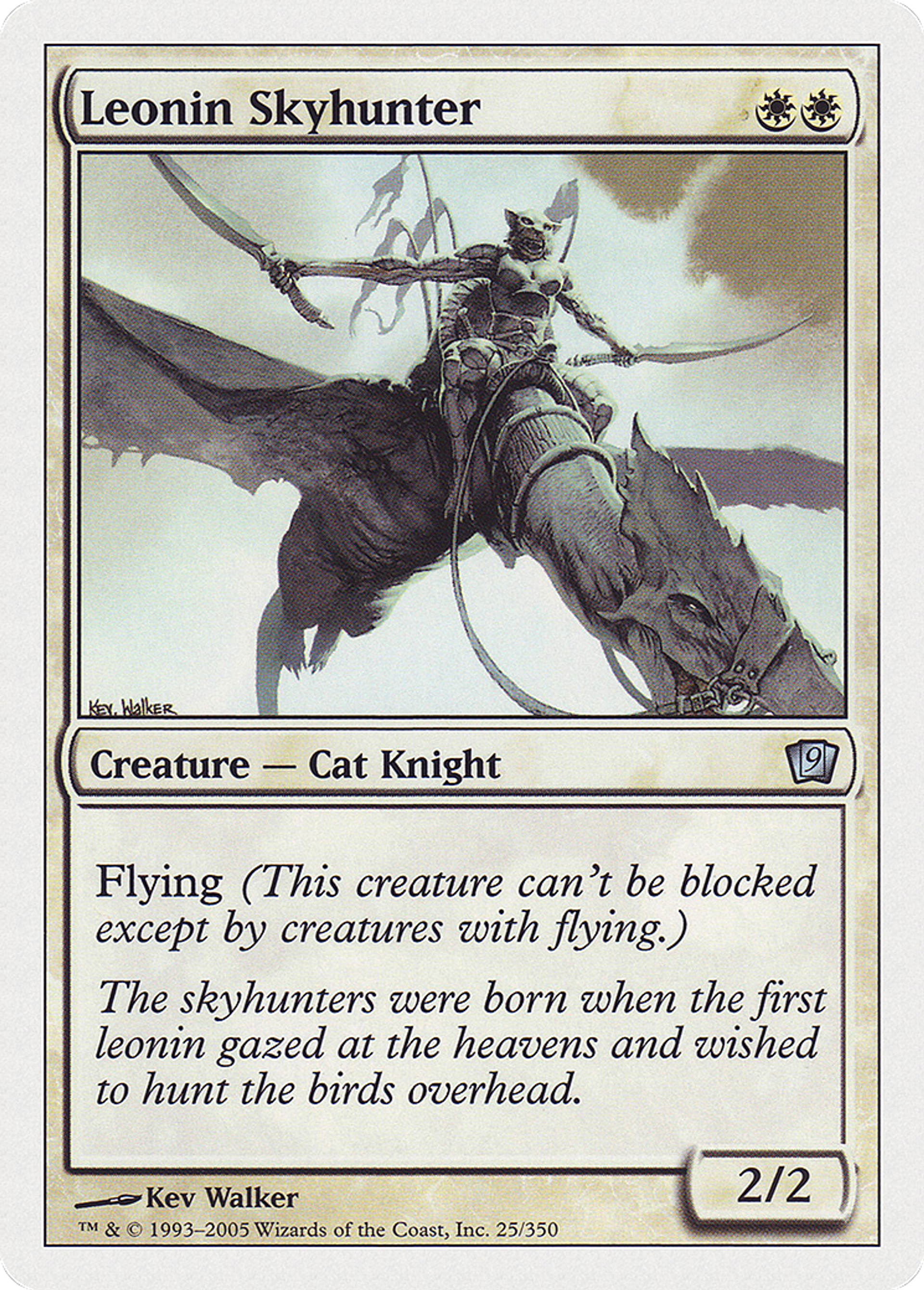 Chasseciel léonin — Ninth Edition — Magic: The Gathering