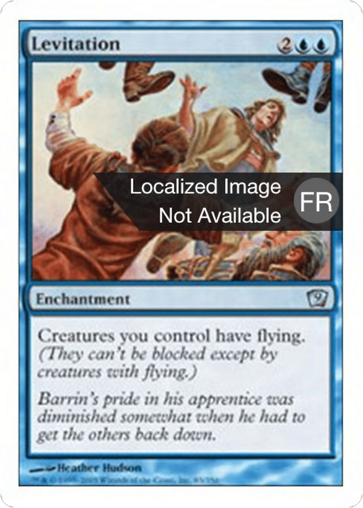 Lévitation — Ninth Edition — Magic: The Gathering