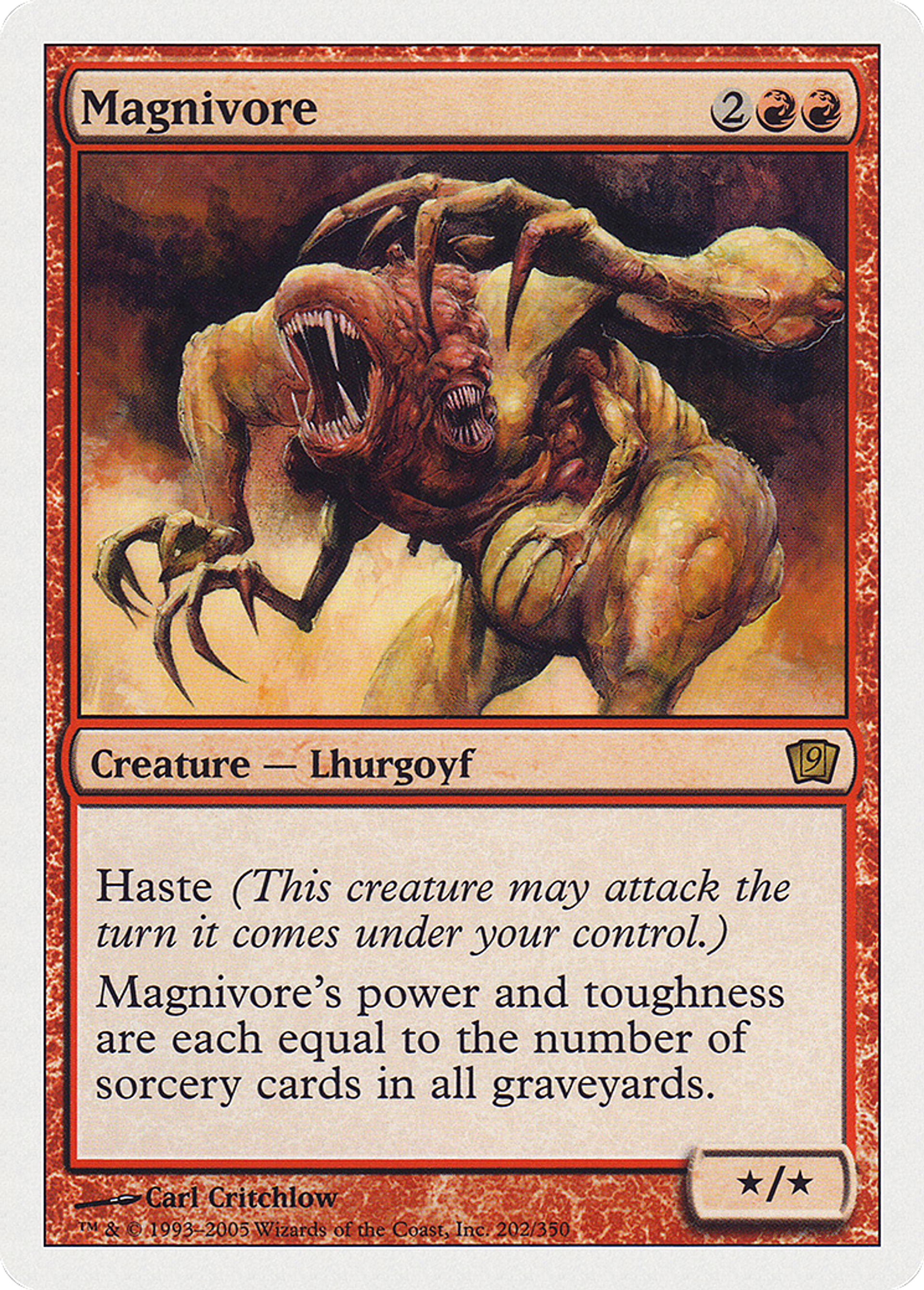 Magnivore — Ninth Edition — Magic: The Gathering