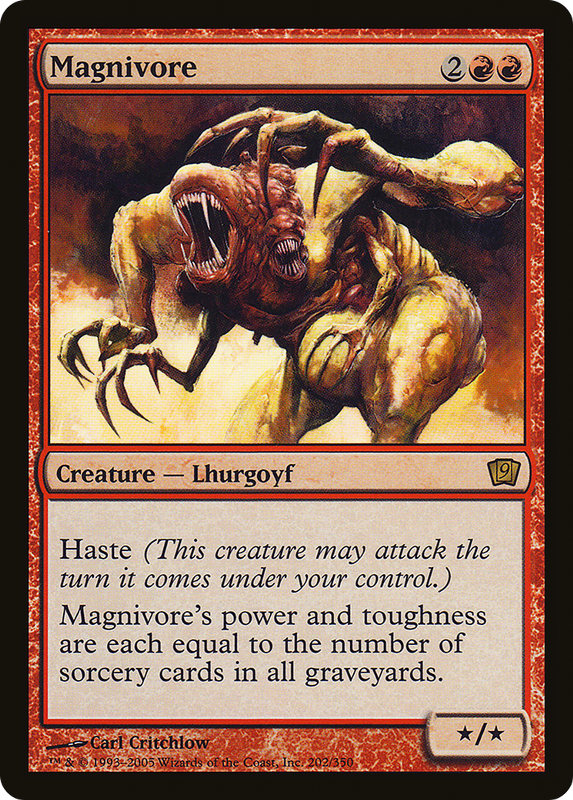Magnivore — Ninth Edition — Magic: The Gathering