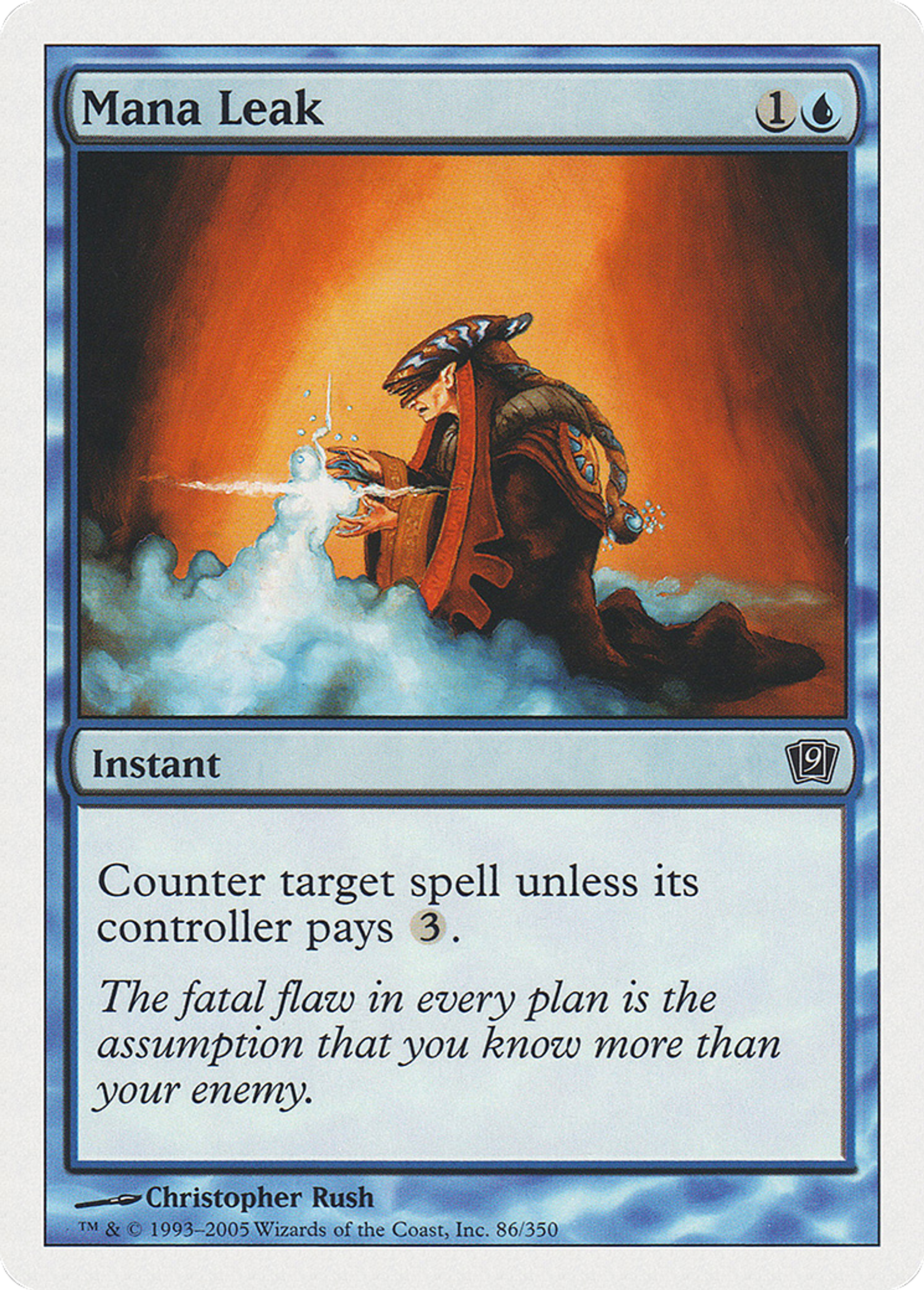 Fuite de mana — Ninth Edition — Magic: The Gathering