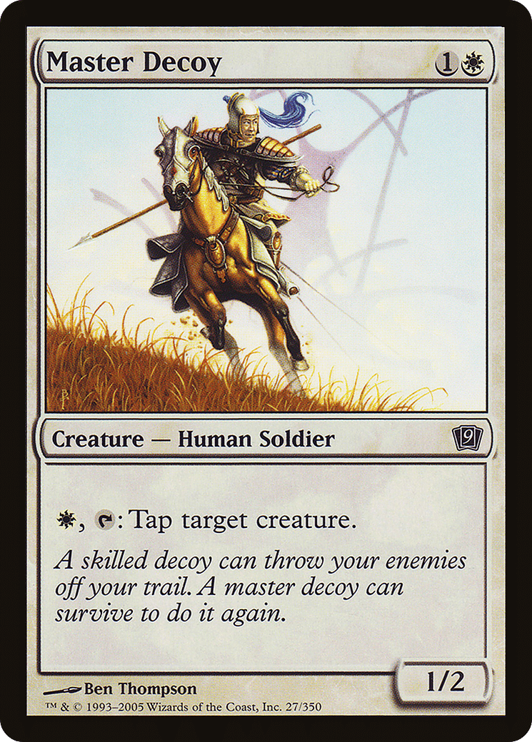 Master Decoy — Ninth Edition — Magic: The Gathering