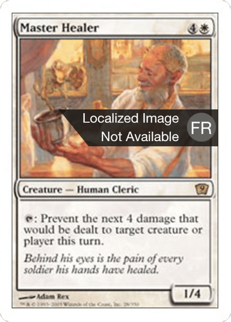 Maître guérisseur — Ninth Edition — Magic: The Gathering
