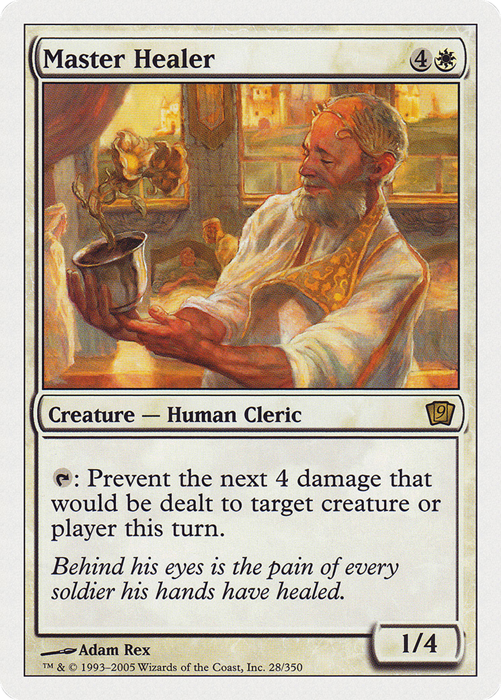 Maître guérisseur — Ninth Edition — Magic: The Gathering