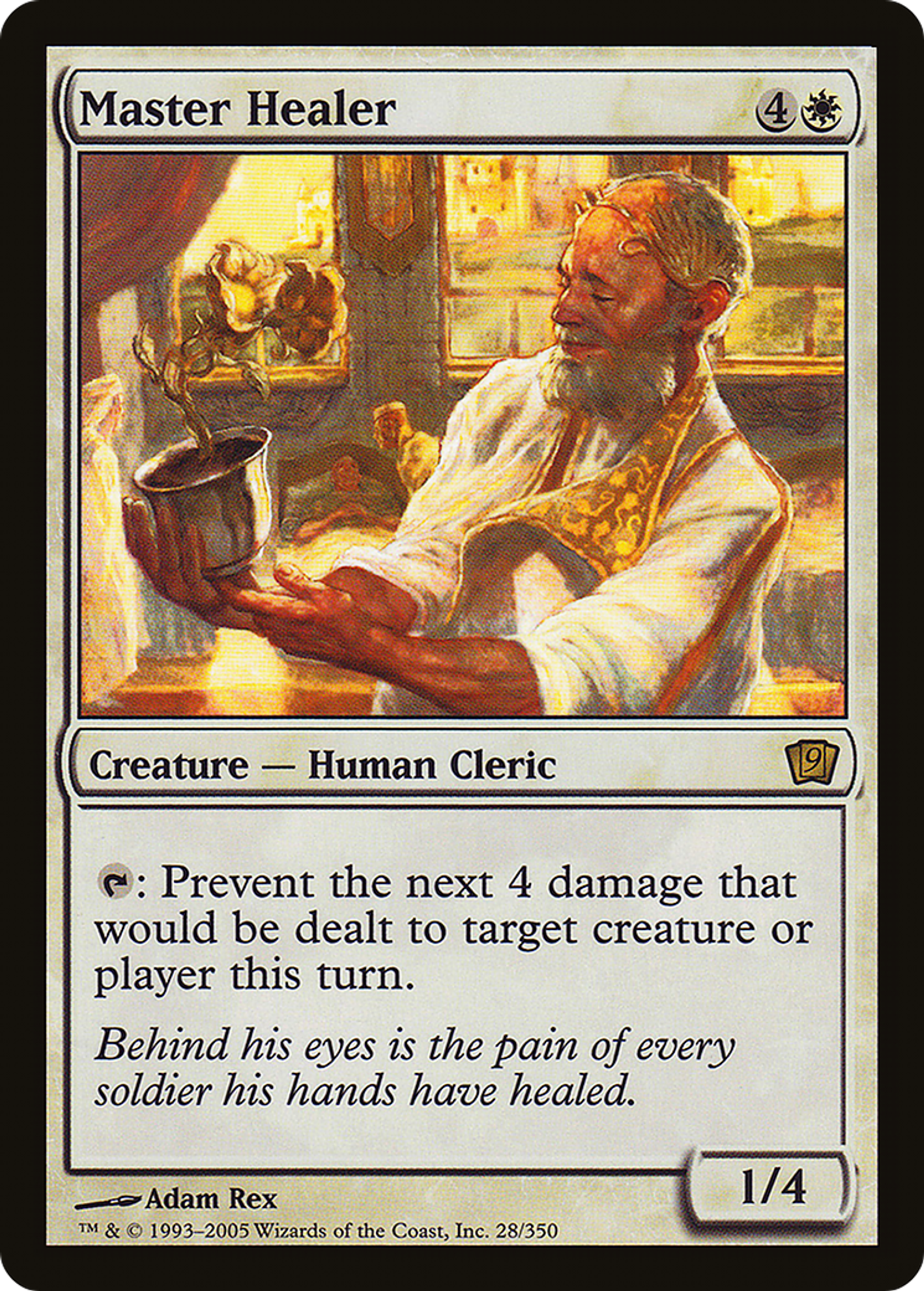 Maître guérisseur — Ninth Edition — Magic: The Gathering