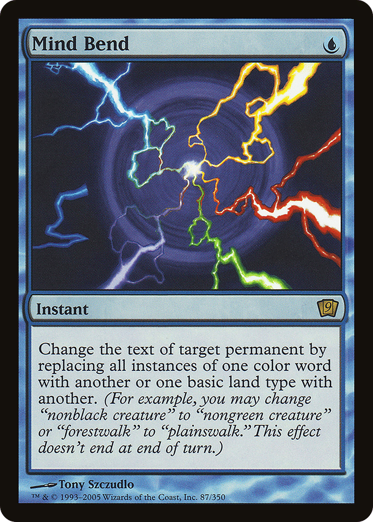 Mind Bend — Ninth Edition — Magic: The Gathering