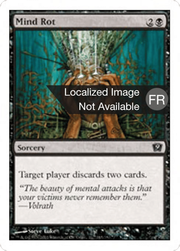 Pourrissement cérébral — Ninth Edition — Magic: The Gathering