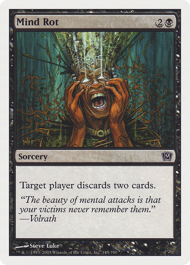Mind Rot — Ninth Edition — Magic: The Gathering