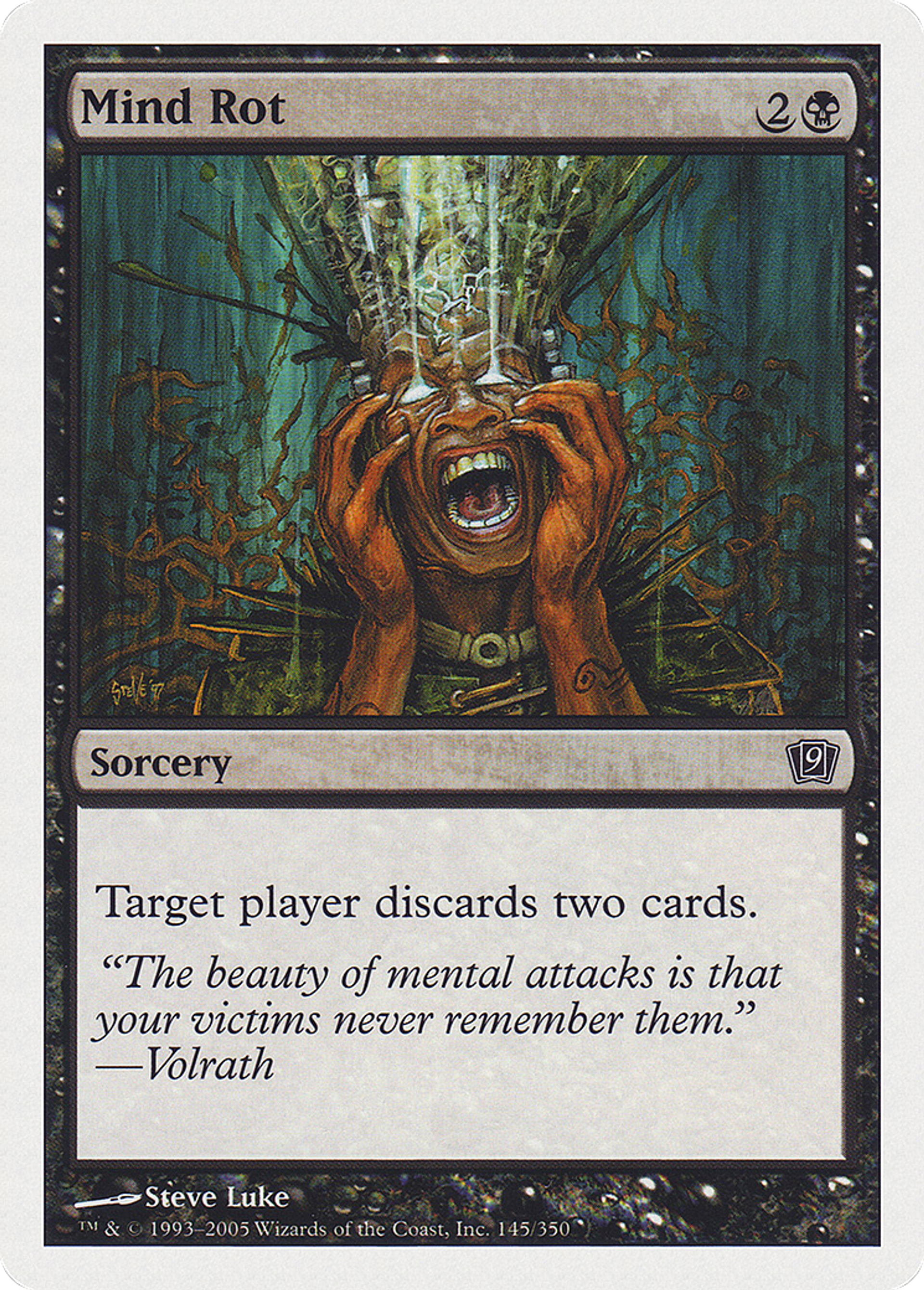 Pourrissement cérébral — Ninth Edition — Magic: The Gathering