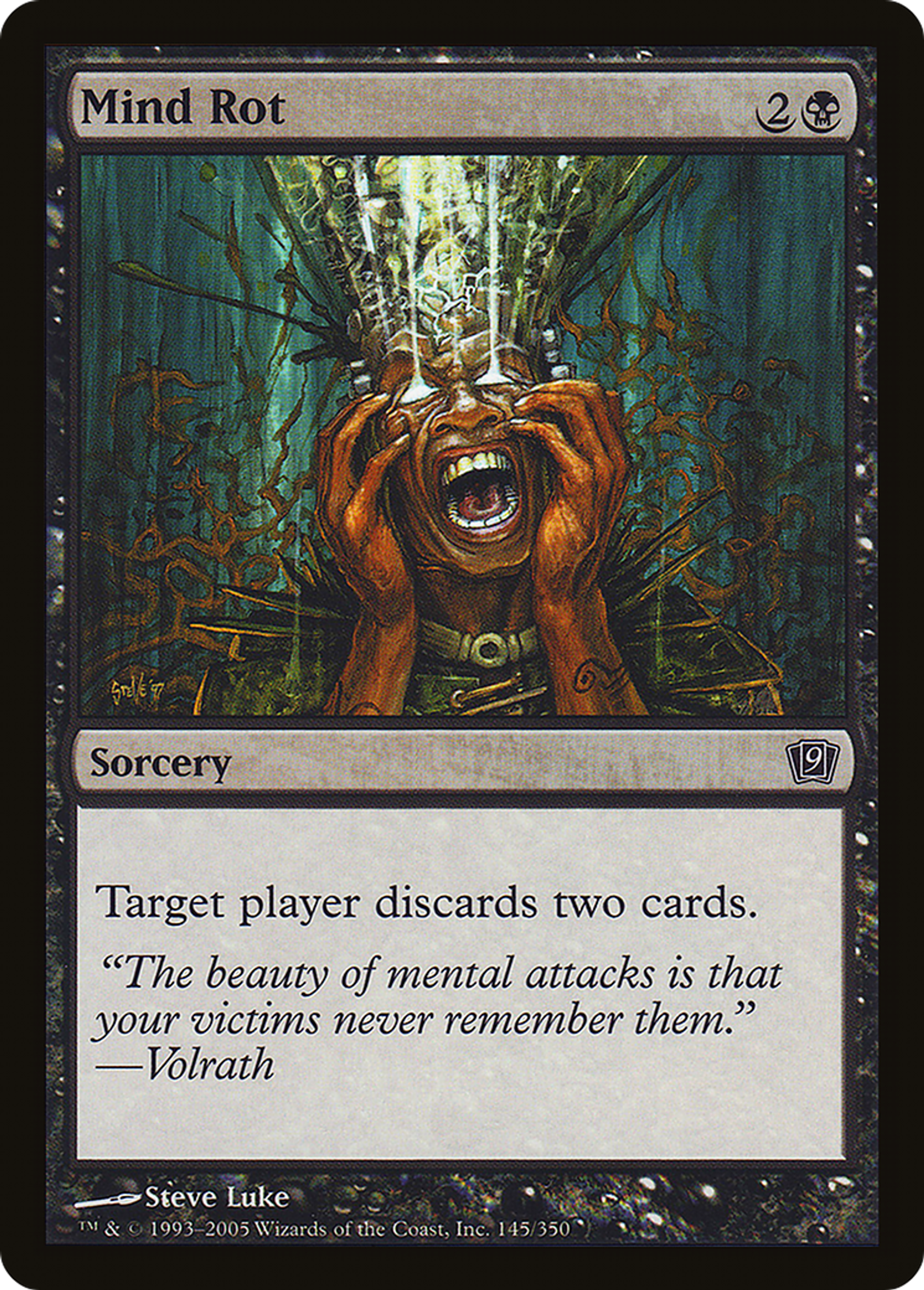 Pourrissement cérébral — Ninth Edition — Magic: The Gathering
