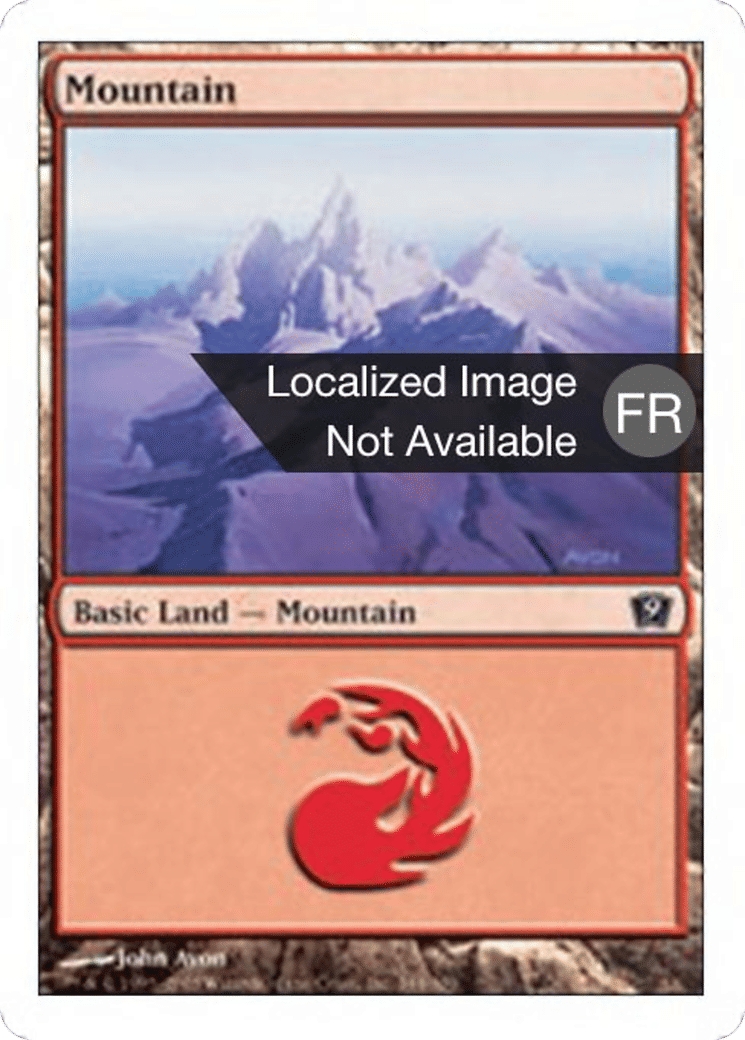 Montagne — Ninth Edition — Magic: The Gathering