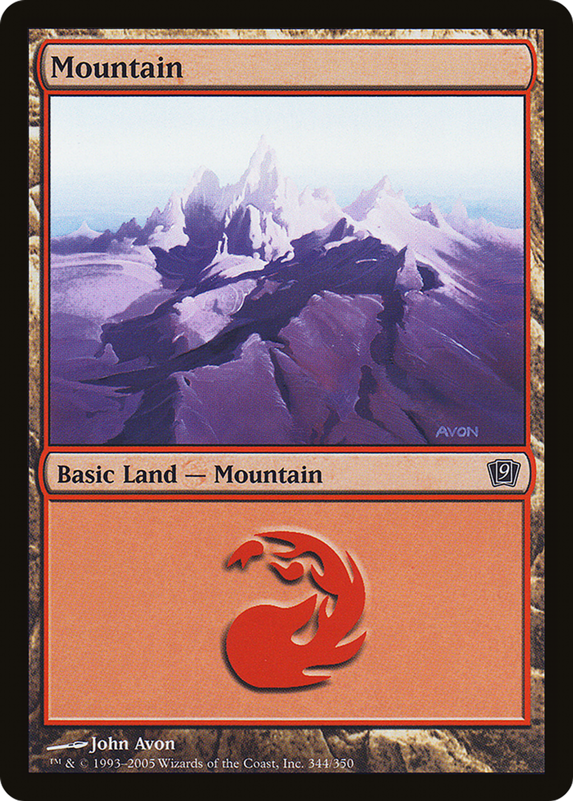 Montagne — Ninth Edition — Magic: The Gathering