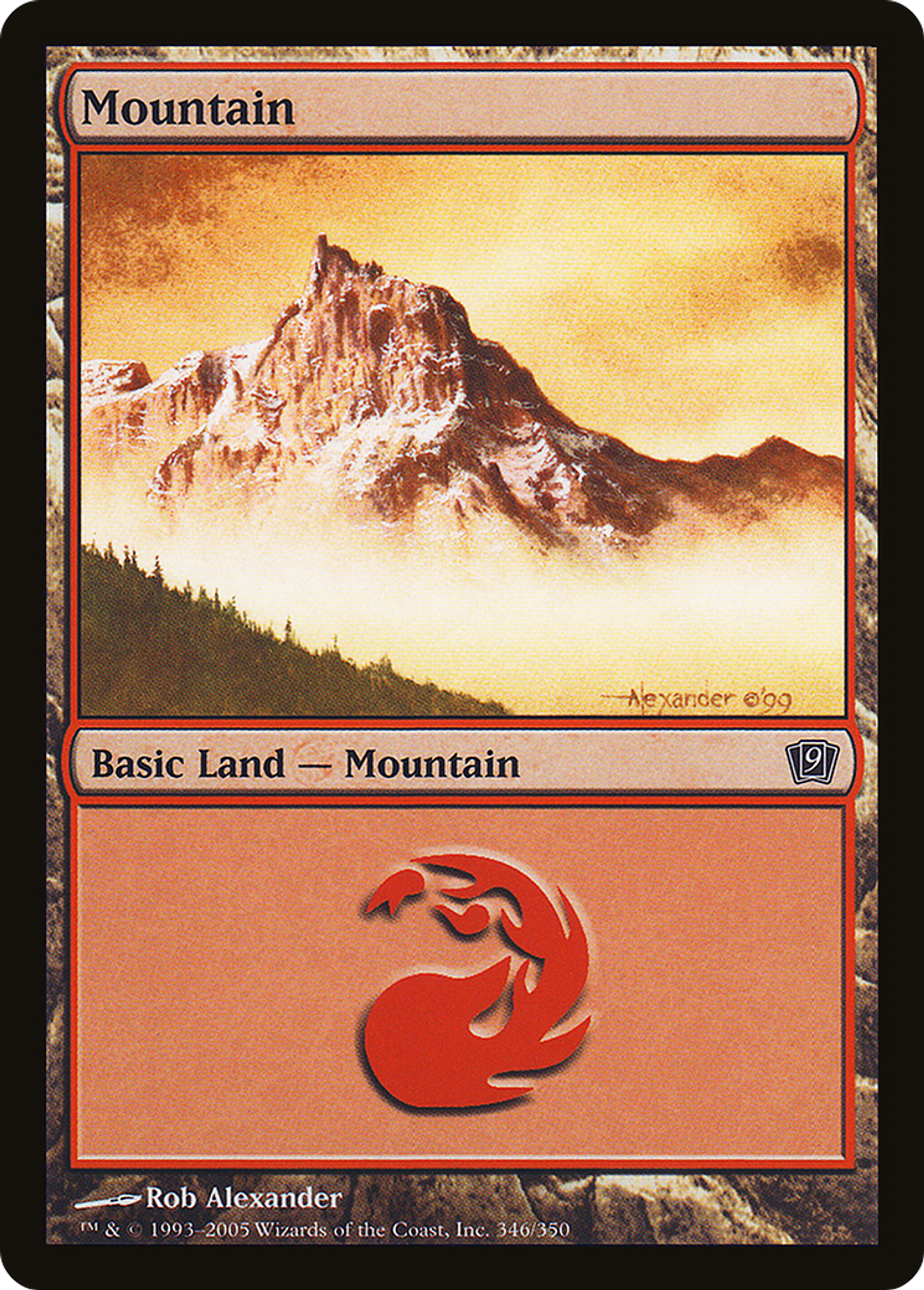 Montagne — Ninth Edition — Magic: The Gathering