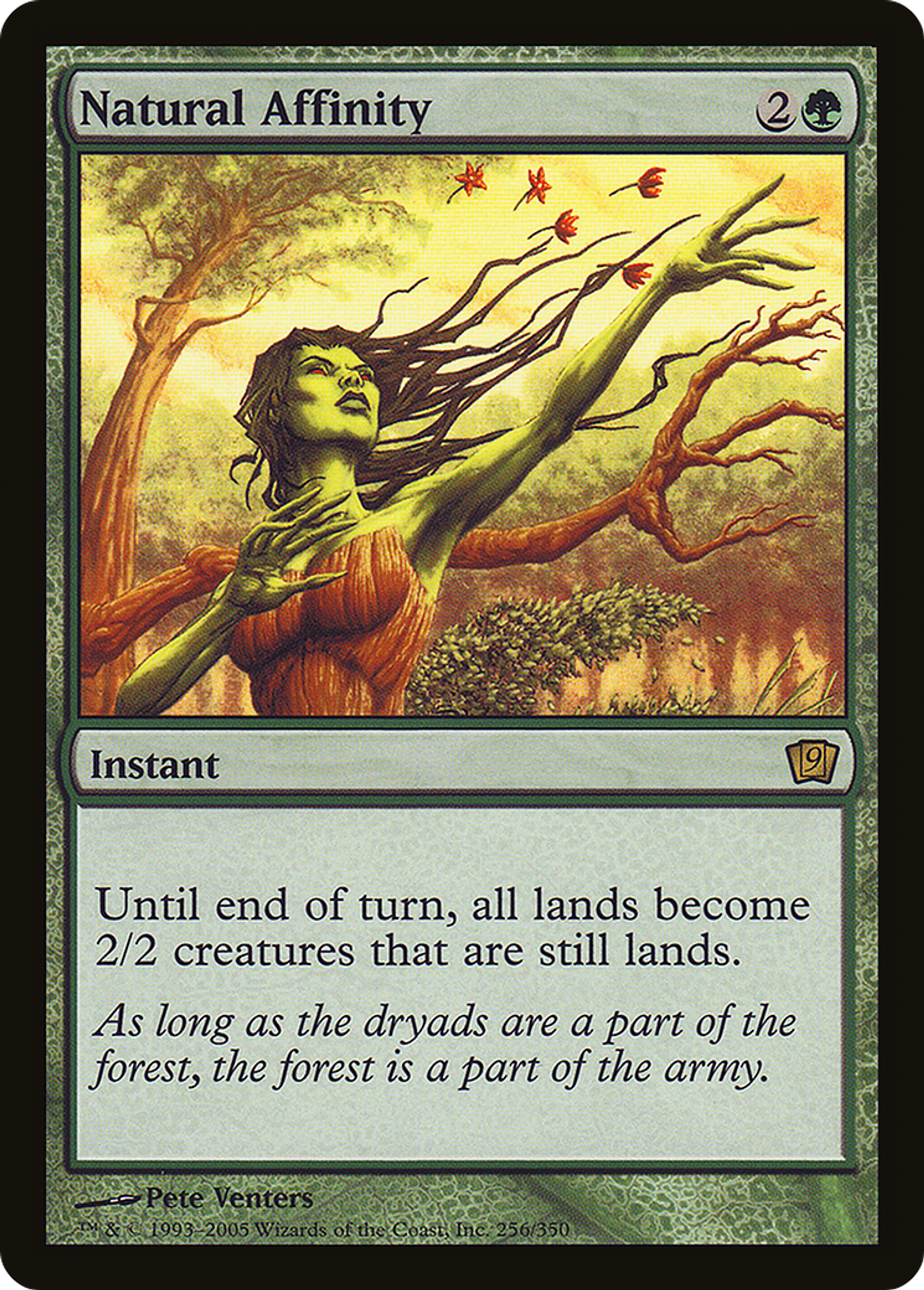 Affinité naturelle — Ninth Edition — Magic: The Gathering