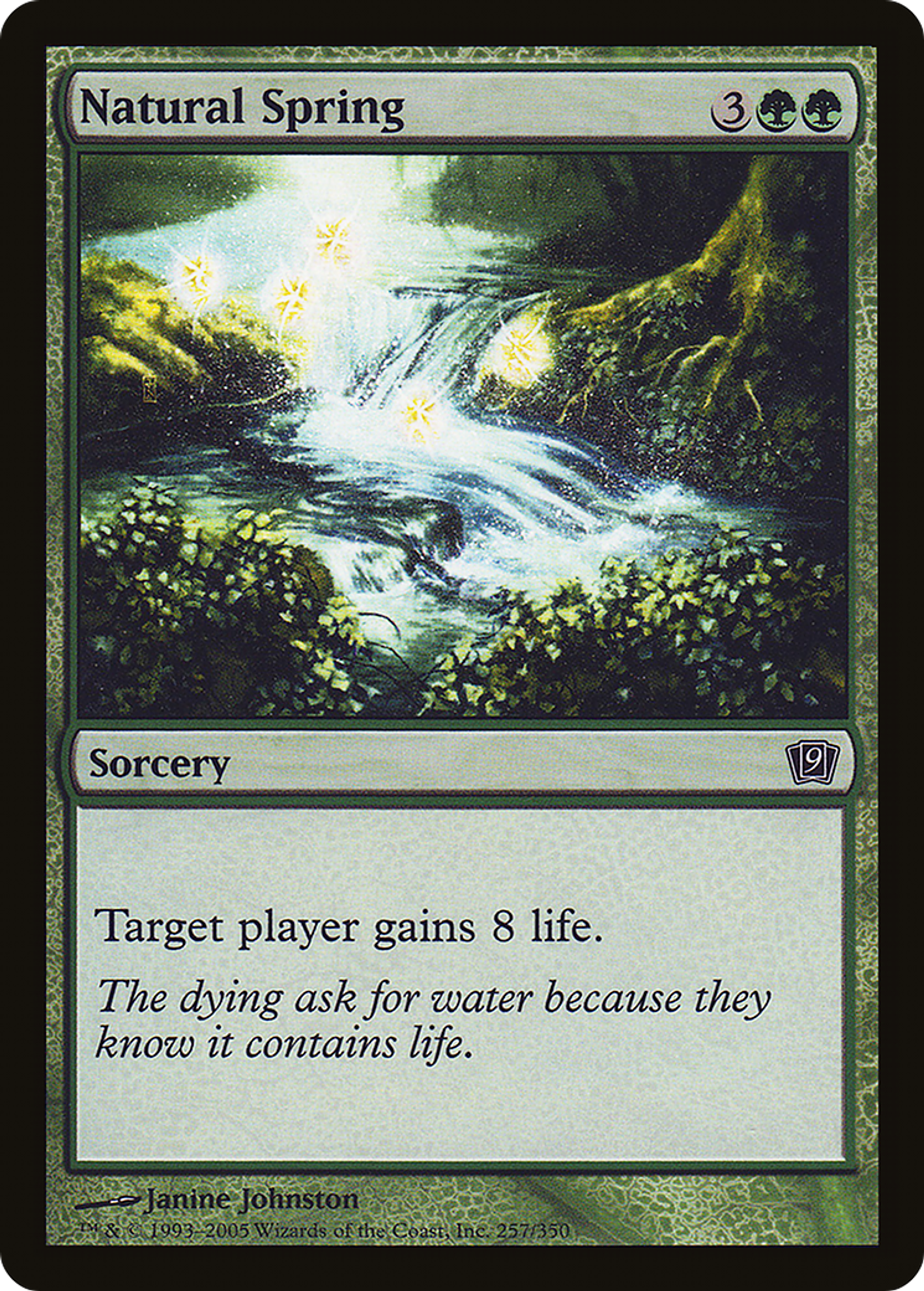 Source naturelle — Ninth Edition — Magic: The Gathering