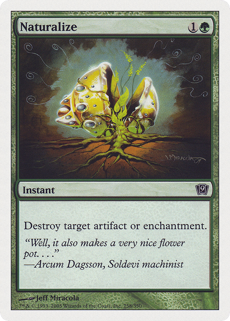 Naturalize — Ninth Edition — Magic: The Gathering