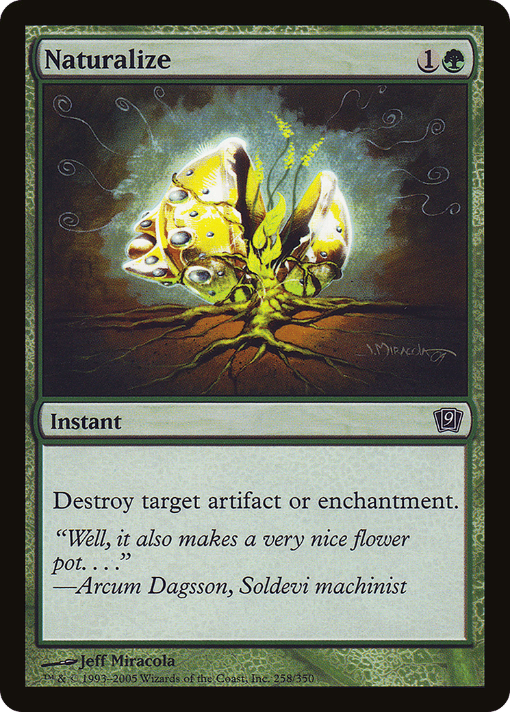 Naturalize — Ninth Edition — Magic: The Gathering