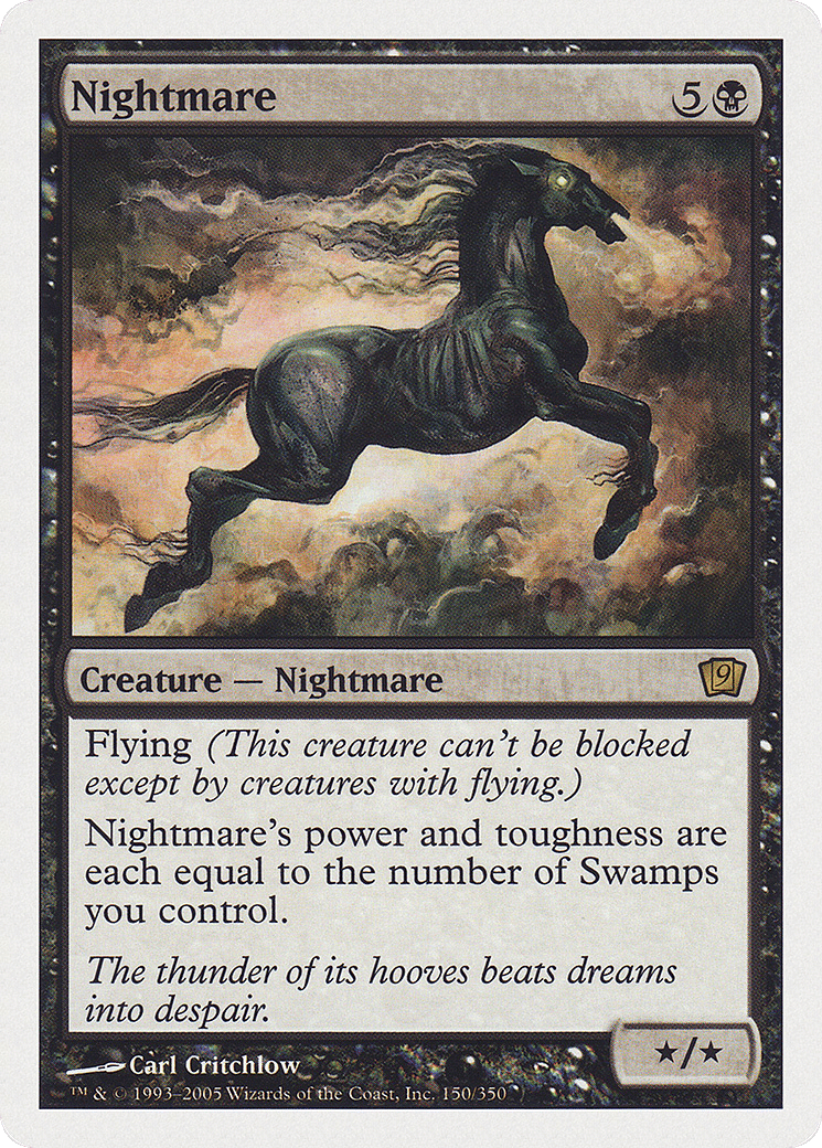 Nightmare — Ninth Edition — Magic: The Gathering