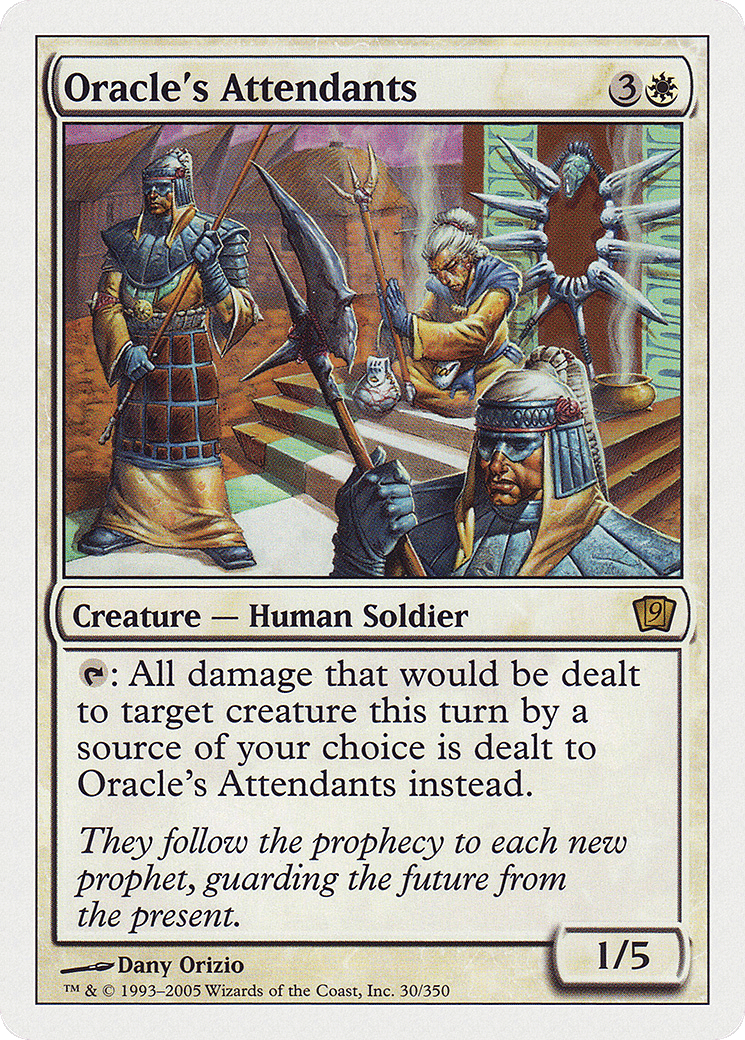 Oracle's Attendants — Ninth Edition — Magic: The Gathering