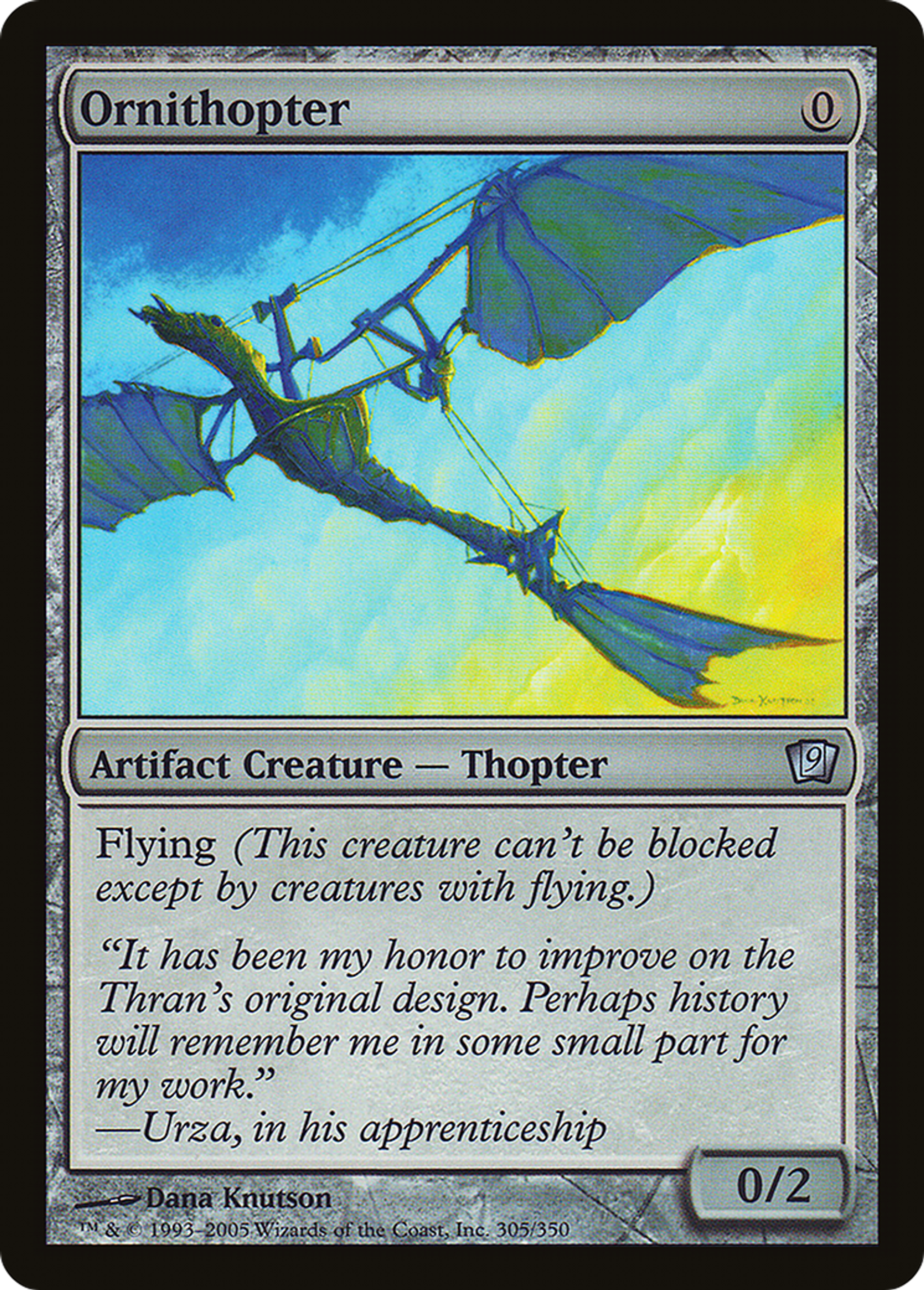 Ornithoptère — Ninth Edition — Magic: The Gathering