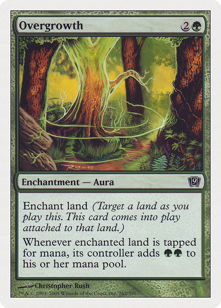 Overgrowth — Ninth Edition — Magic: The Gathering