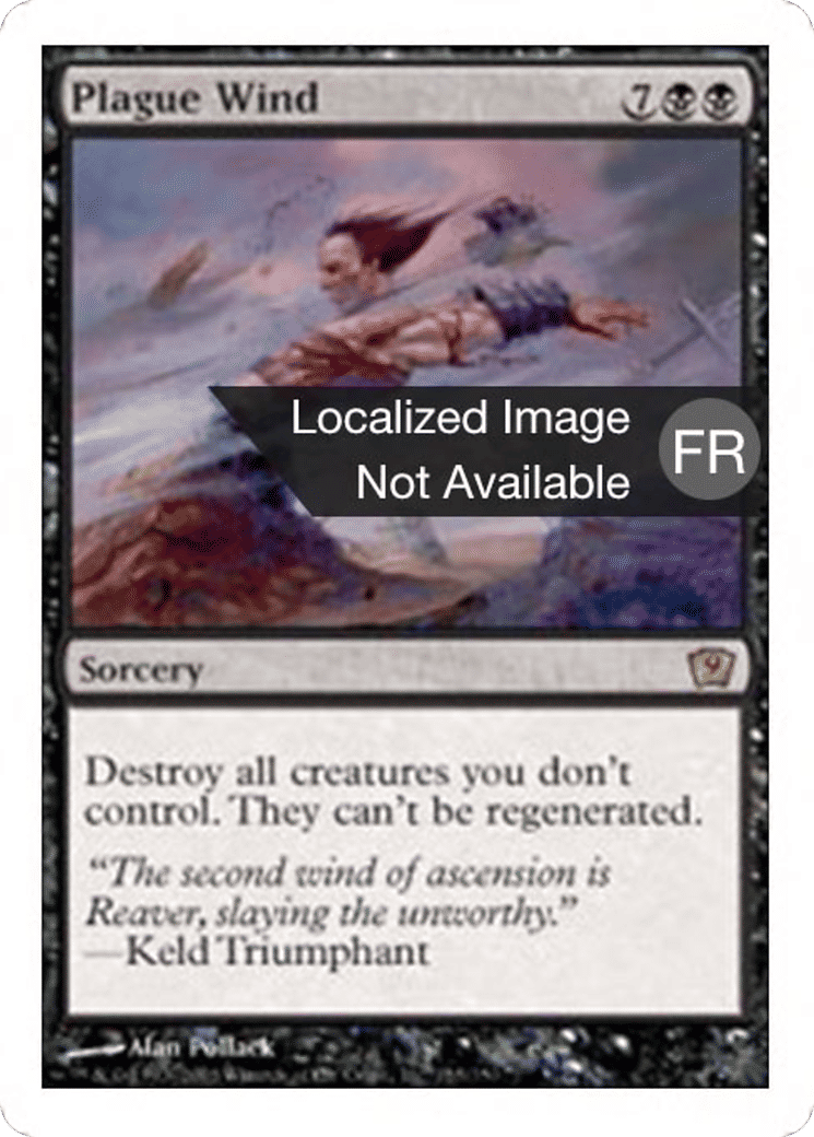 Vent de peste — Ninth Edition — Magic: The Gathering