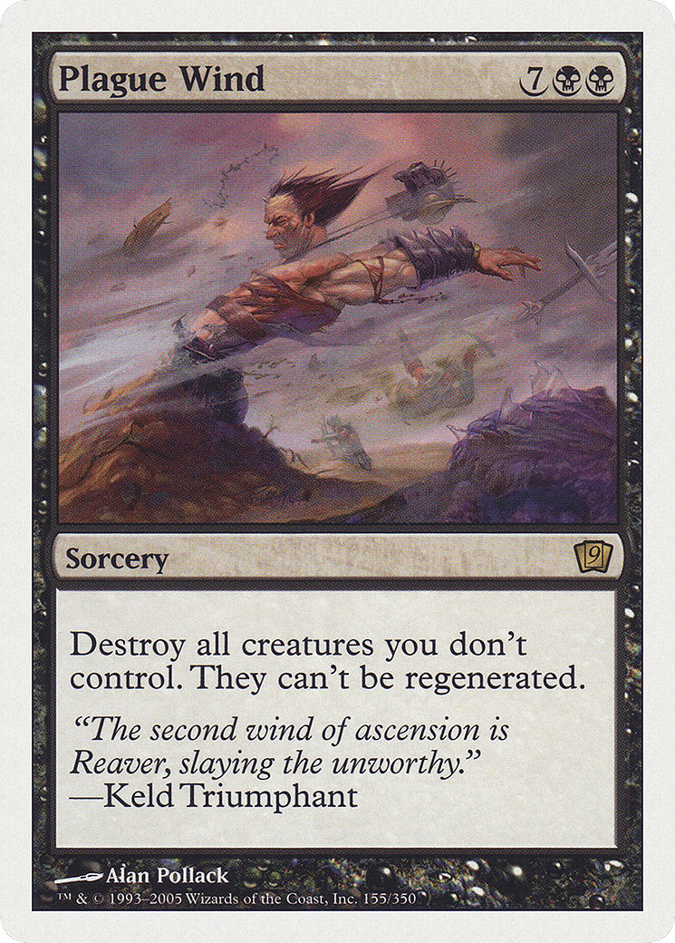 Plague Wind — Ninth Edition — Magic: The Gathering