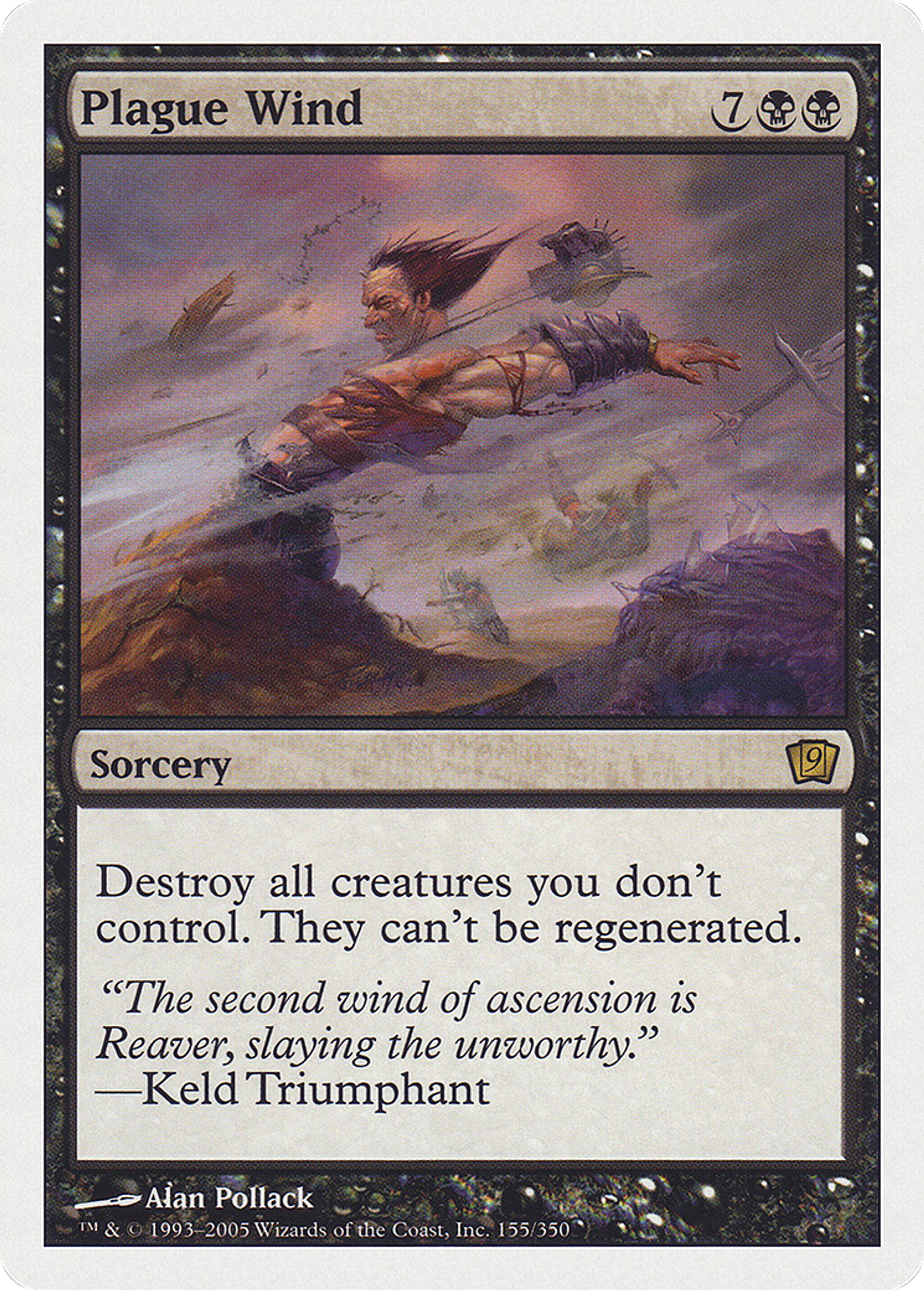Vent de peste — Ninth Edition — Magic: The Gathering