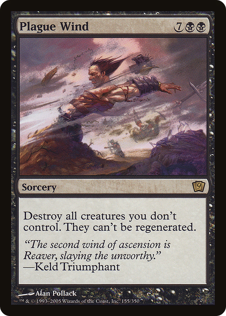 Plague Wind — Ninth Edition — Magic: The Gathering
