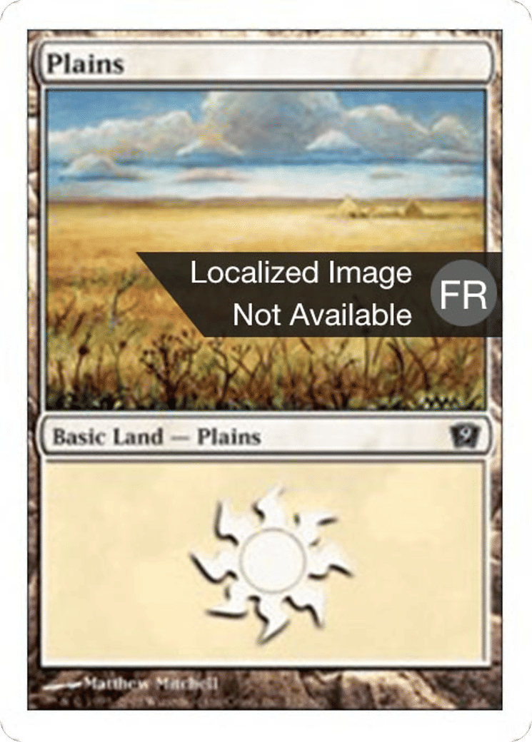 Plaine — Ninth Edition — Magic: The Gathering