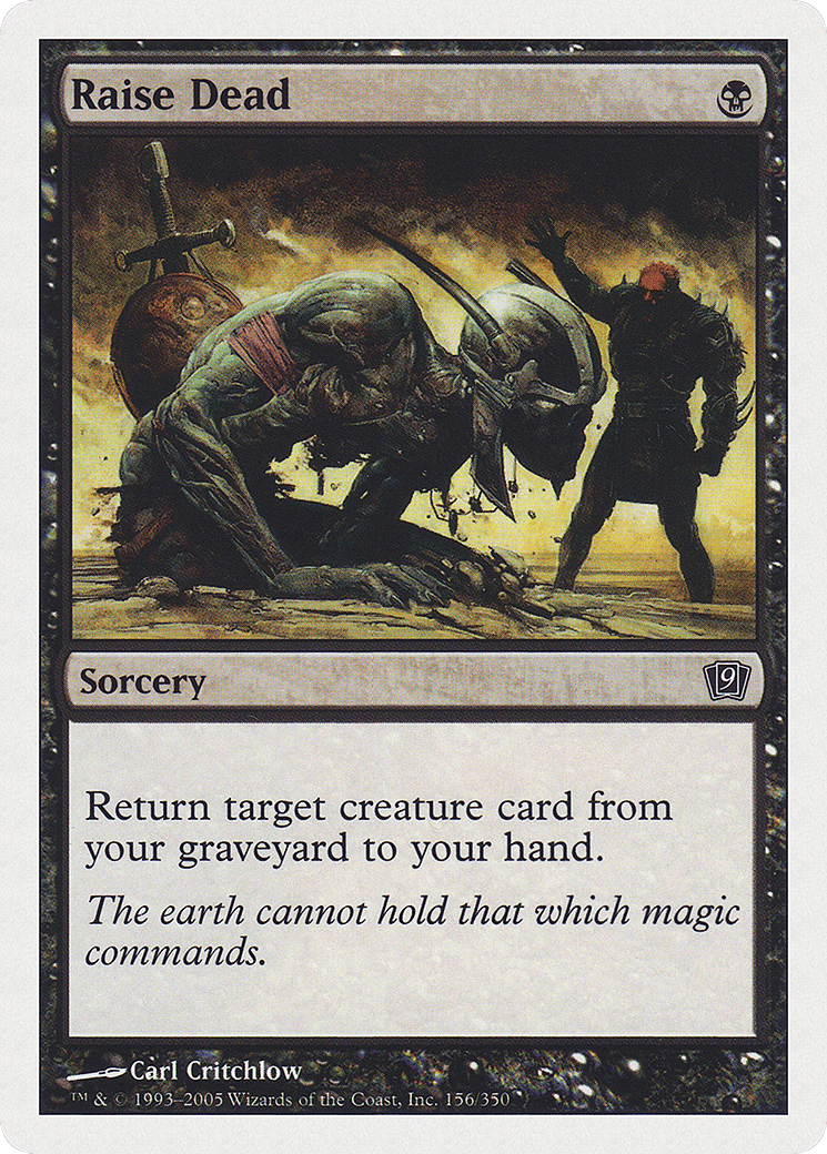 Raise Dead — Ninth Edition — Magic: The Gathering
