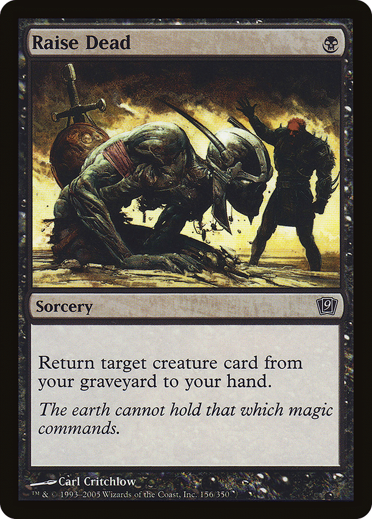 Raise Dead — Ninth Edition — Magic: The Gathering