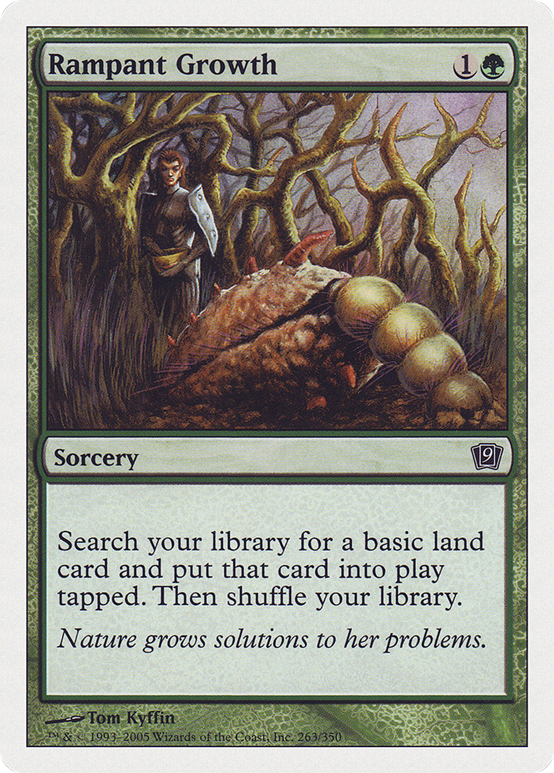 Croissance luxuriante — Ninth Edition — Magic: The Gathering
