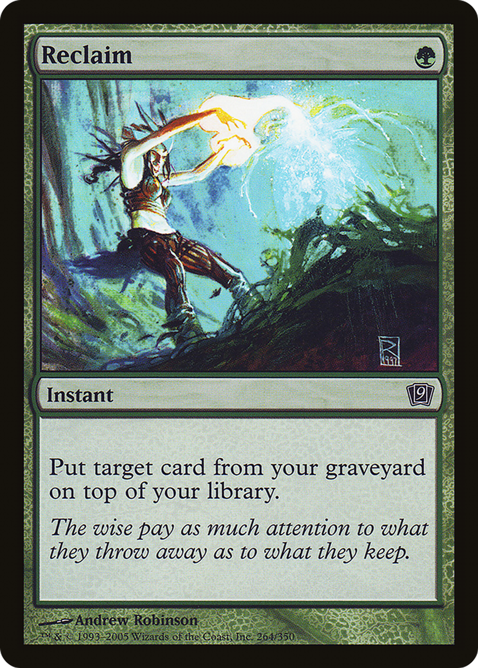 Récupération — Ninth Edition — Magic: The Gathering