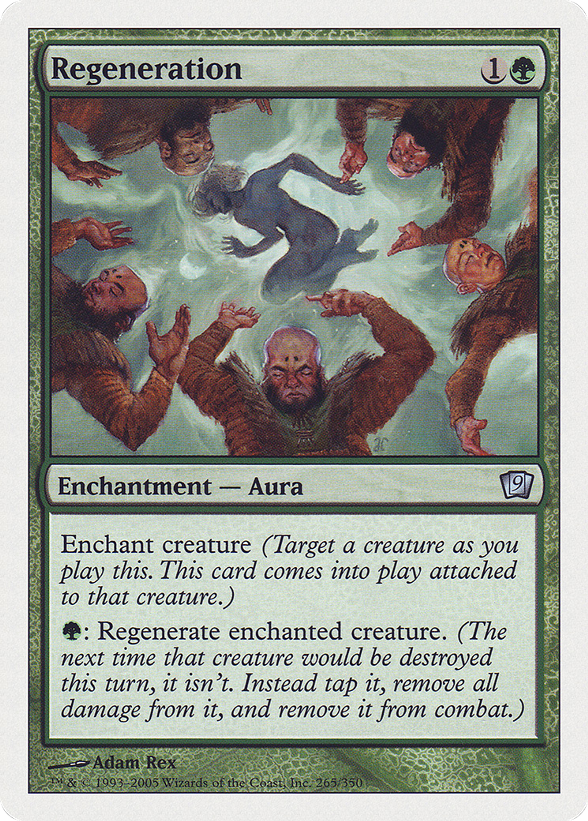 Régénération — Ninth Edition — Magic: The Gathering