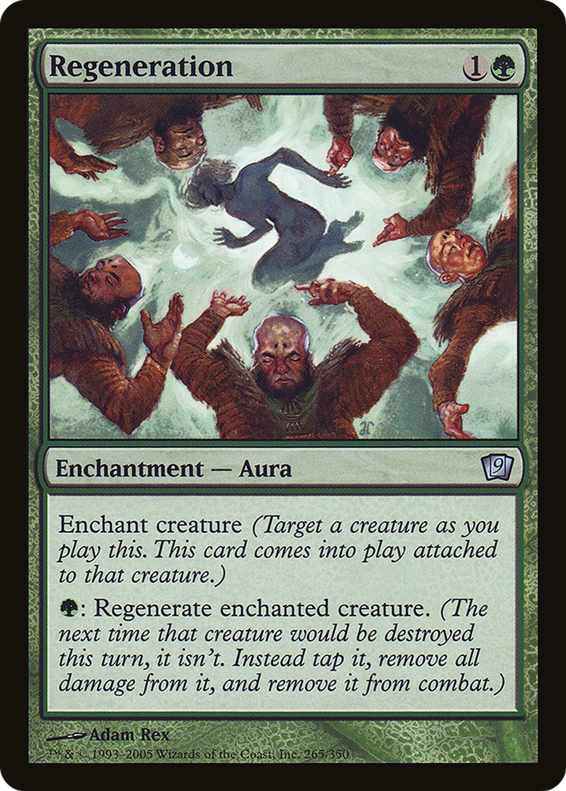 Régénération — Ninth Edition — Magic: The Gathering